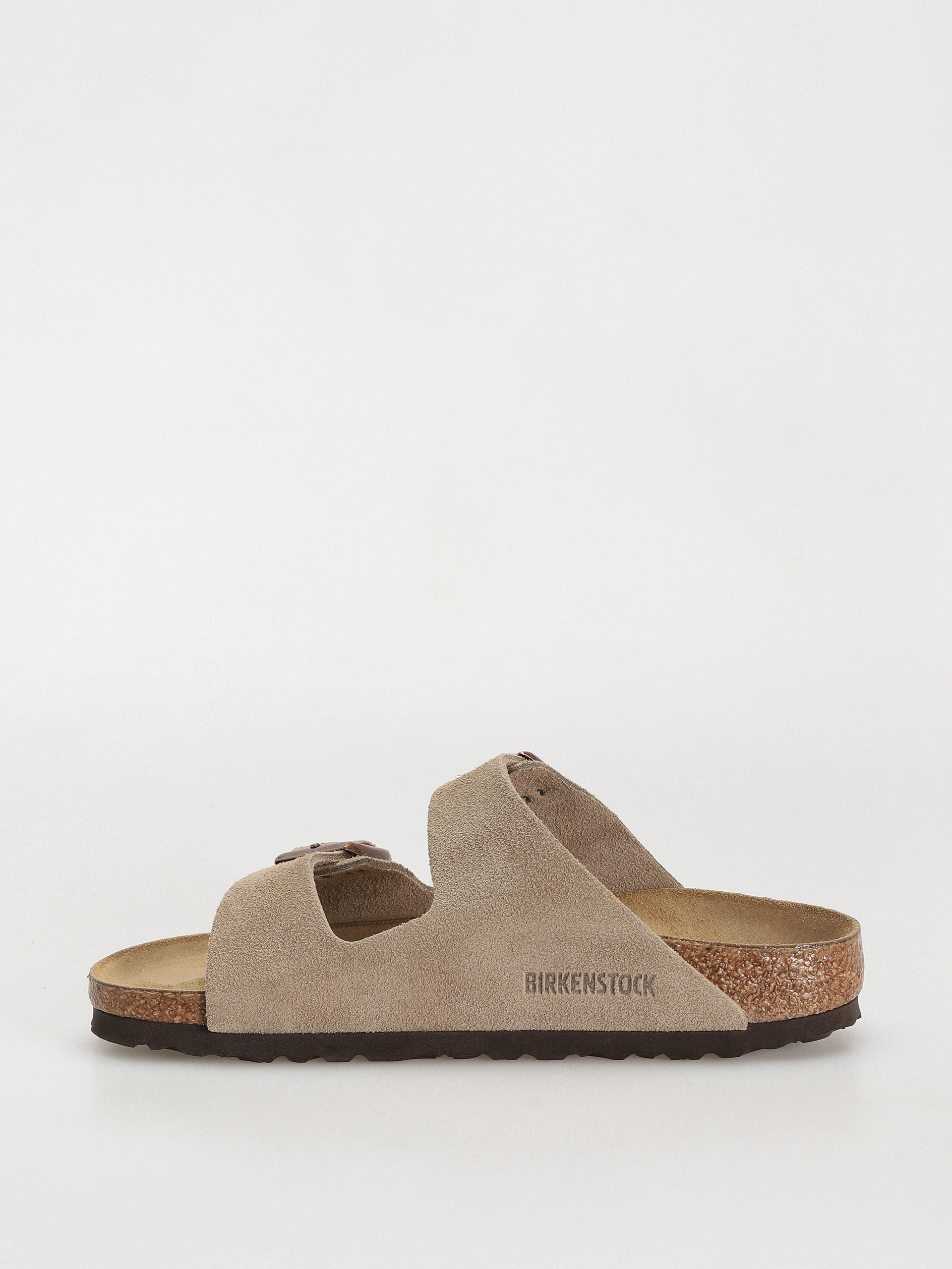 Чехли Birkenstock Arizona Suede Leather Narrow Wmn (taupe)