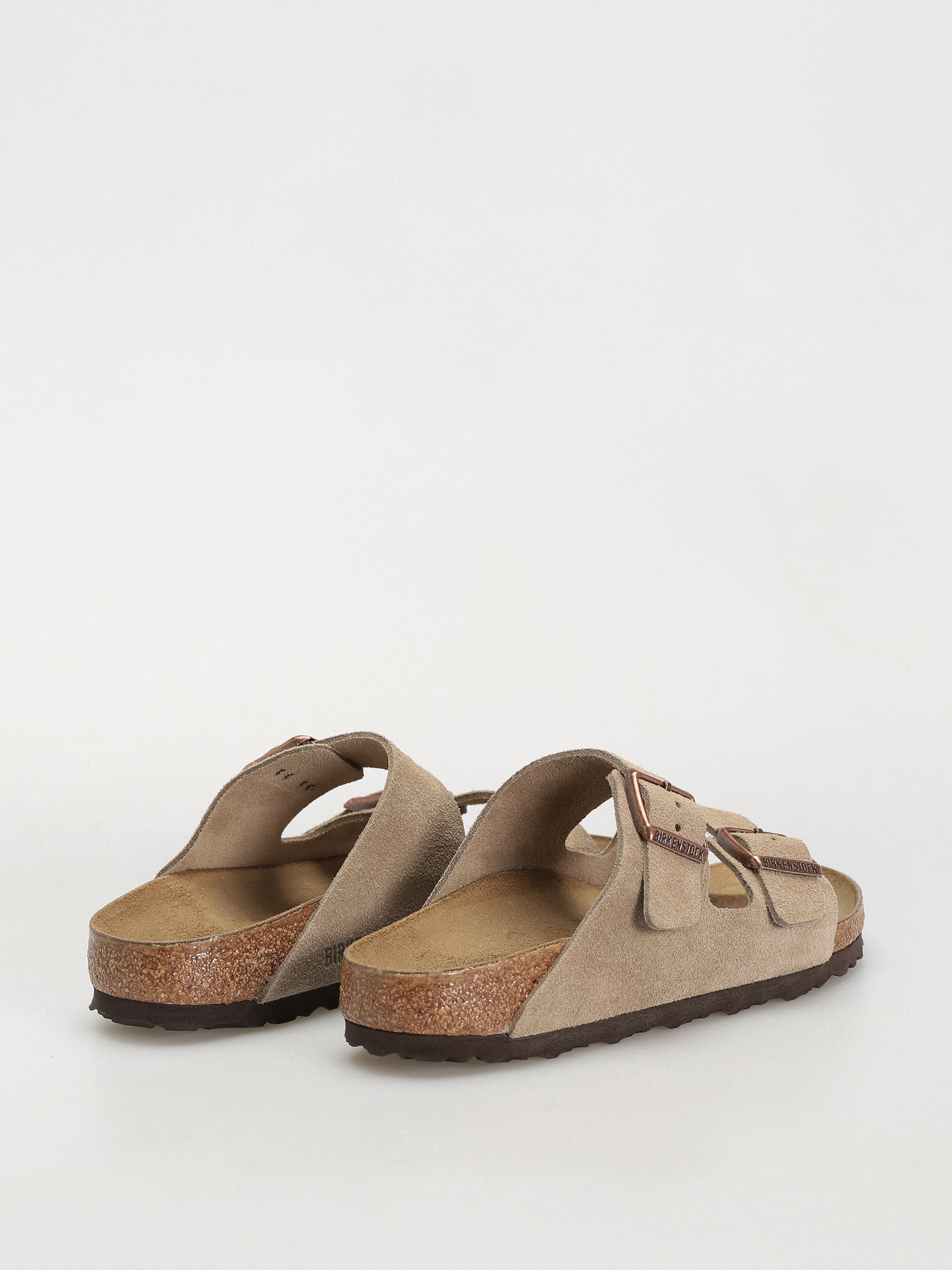 Чехли Birkenstock Arizona Suede Leather Narrow Wmn (taupe)