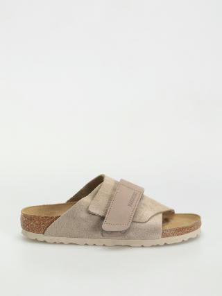 Чехли Birkenstock Kyoto Nubuck Suede Leather Narrow Wmn (taupe)