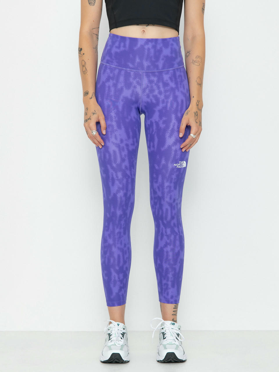 Клинове The North Face Flex 25In Tight Print Wmn (optic violet abstract p)