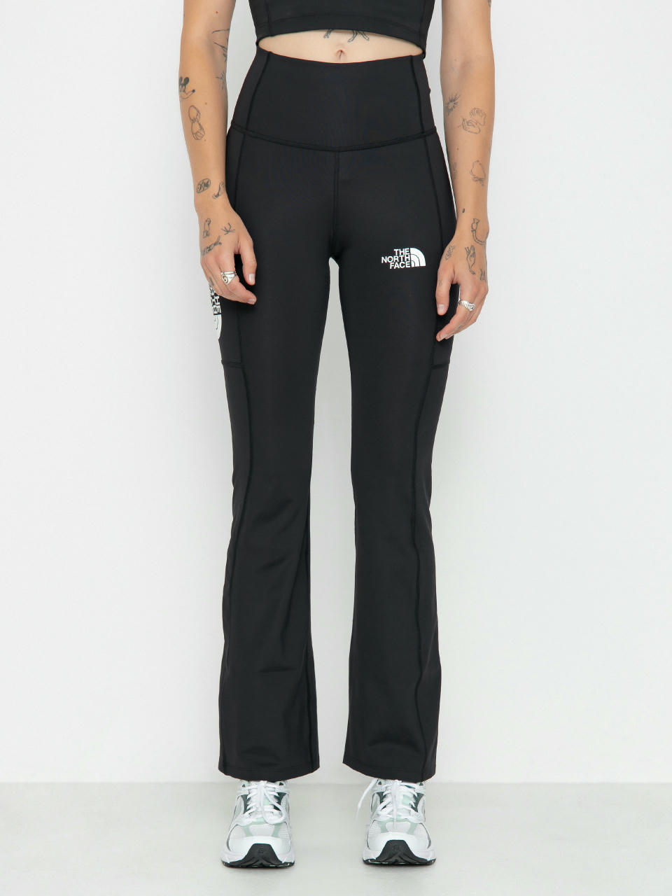 Клинове The North Face Poly Knit Flared Wmn (tnf black)