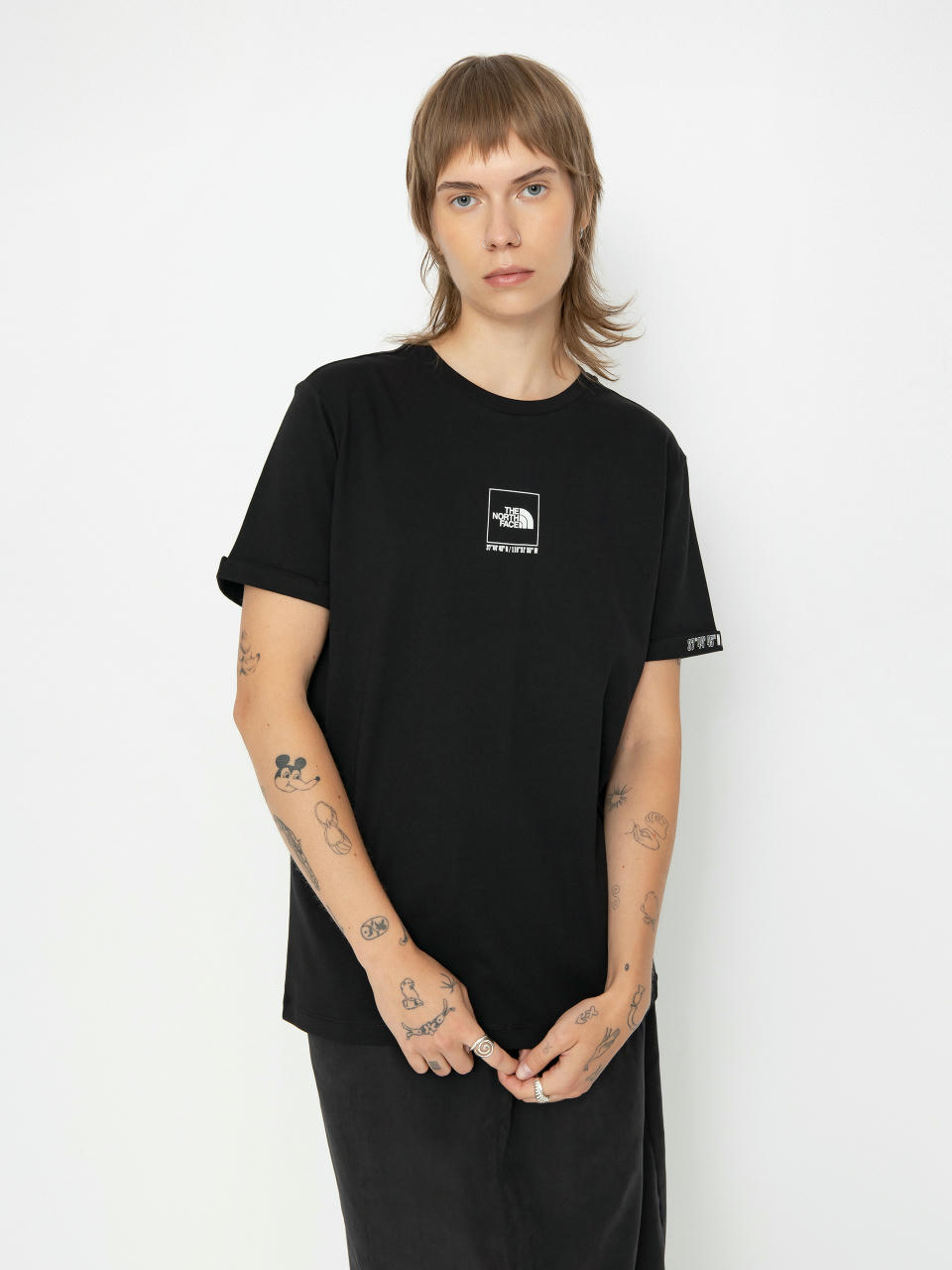 Тениска The North Face Coordinates Wmn (tnf black)