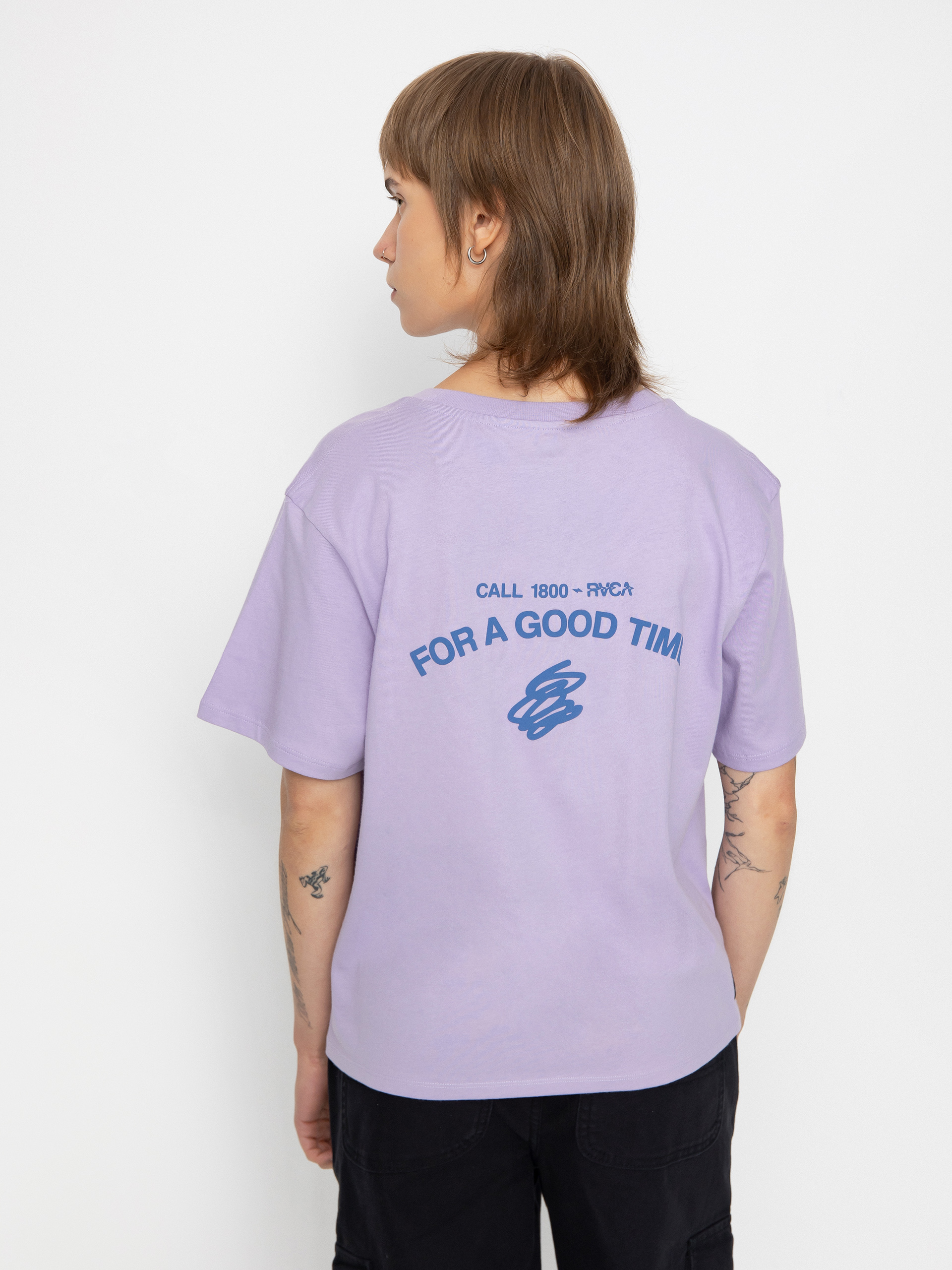 Тениска RVCA Joys Easy Wmn