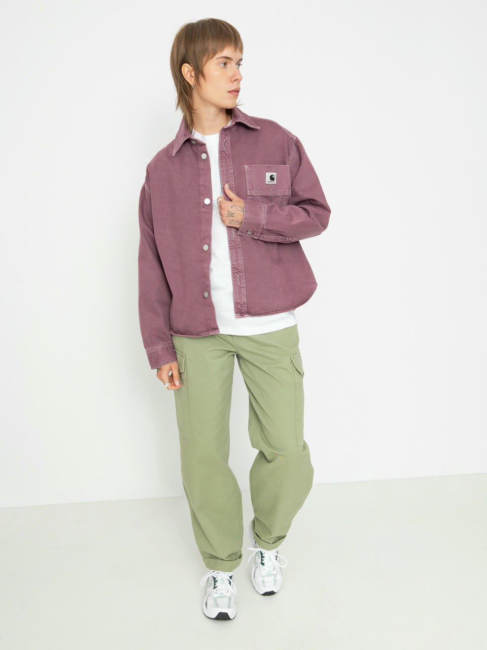 Яке Carhartt WIP Georgia Wmn (dusty fuchsia)