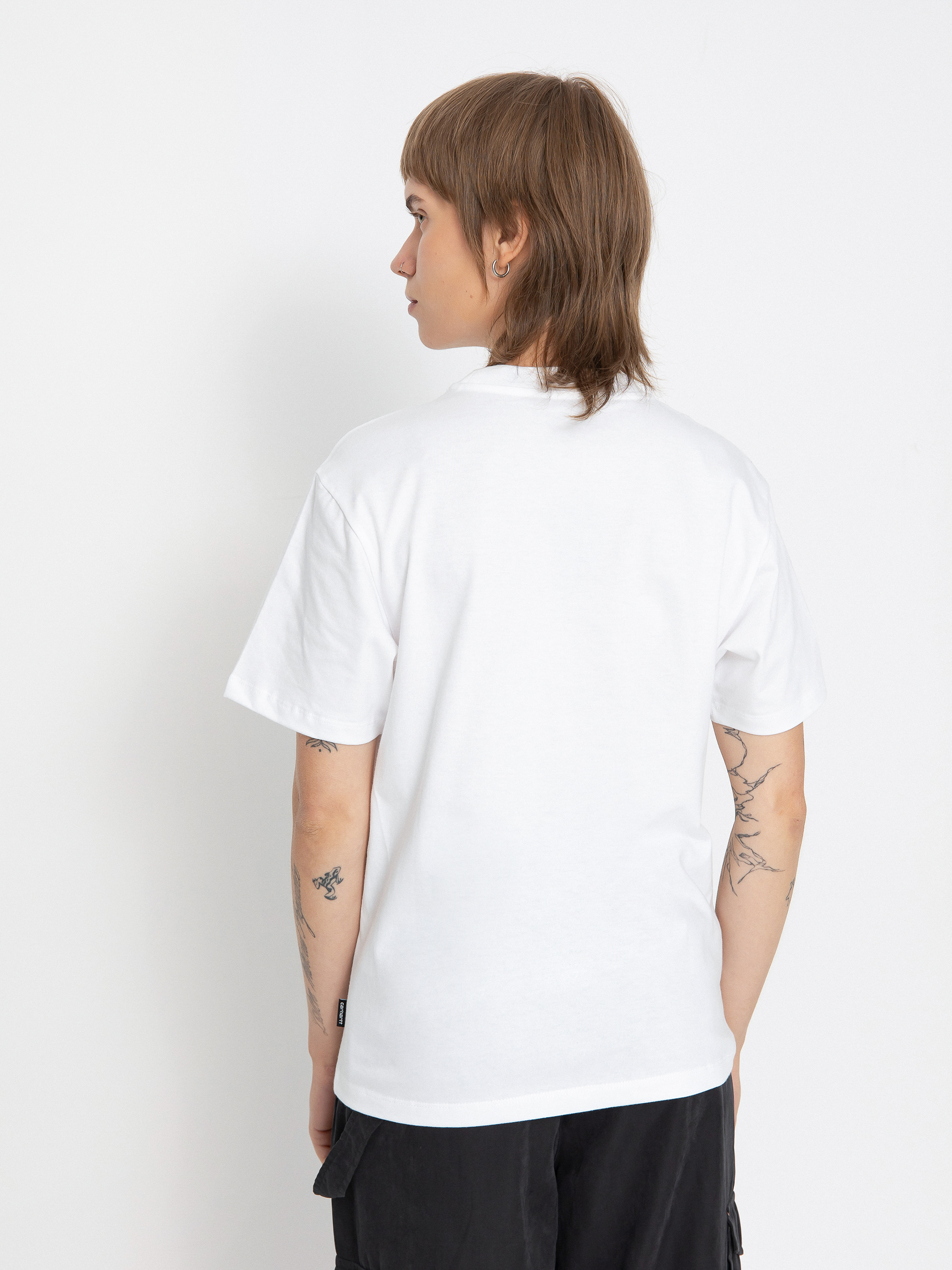 Тениска Carhartt WIP Heart Train Pocket Wmn (white)