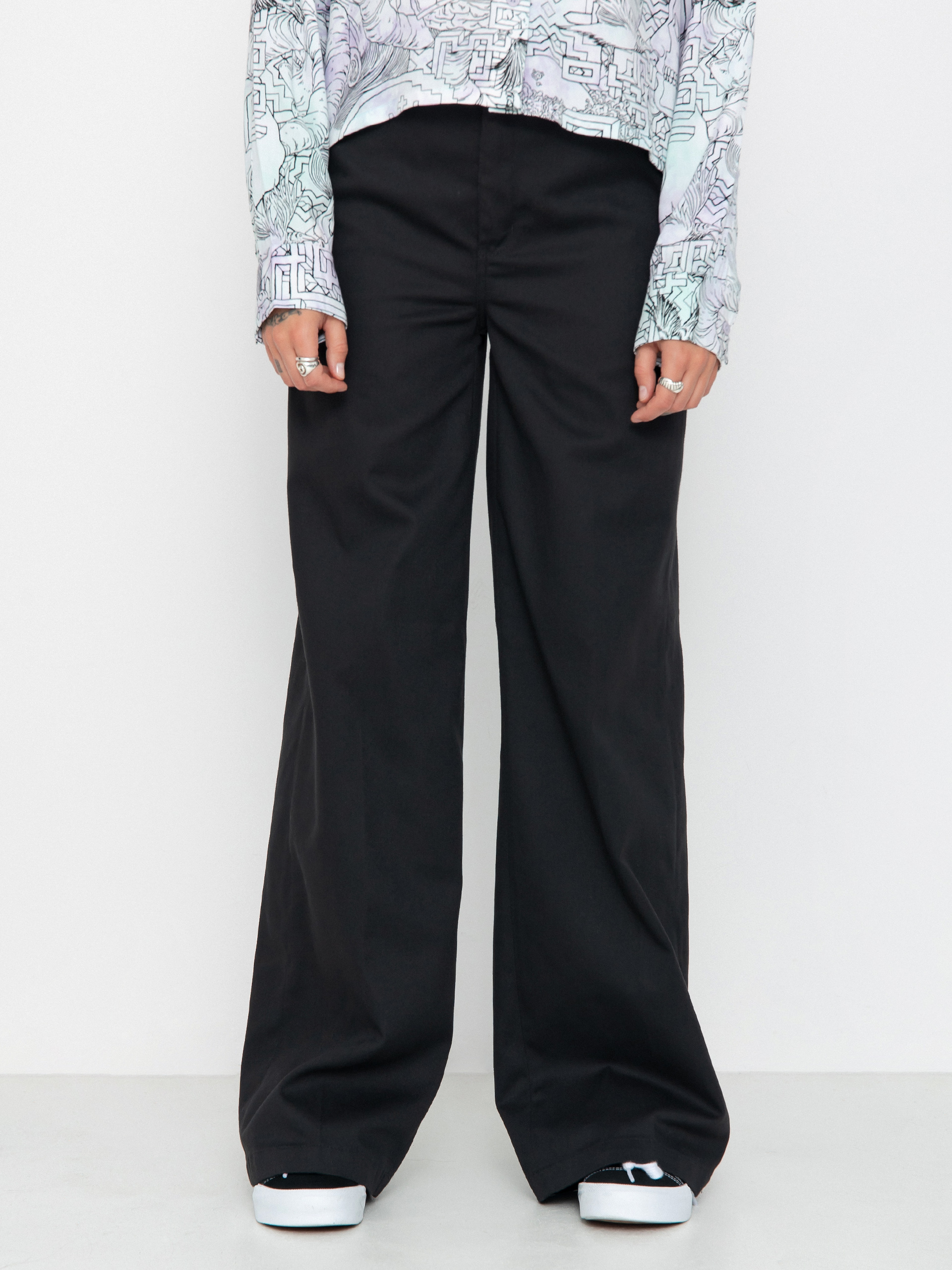 Панталони Dickies Wide Leg Wmn (black)