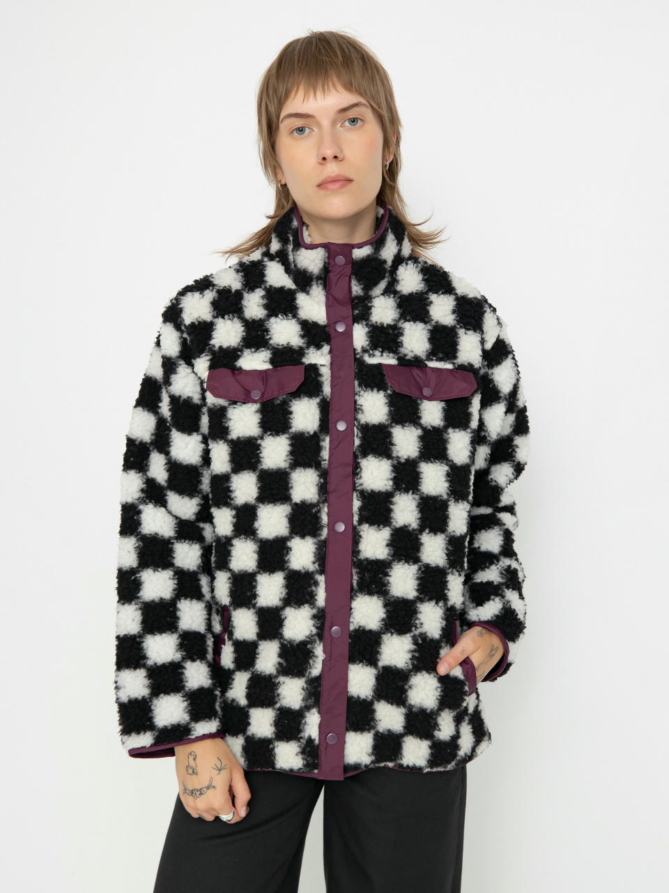 Яке Vans Dreaming Sherpa Wmn (checkerboard)