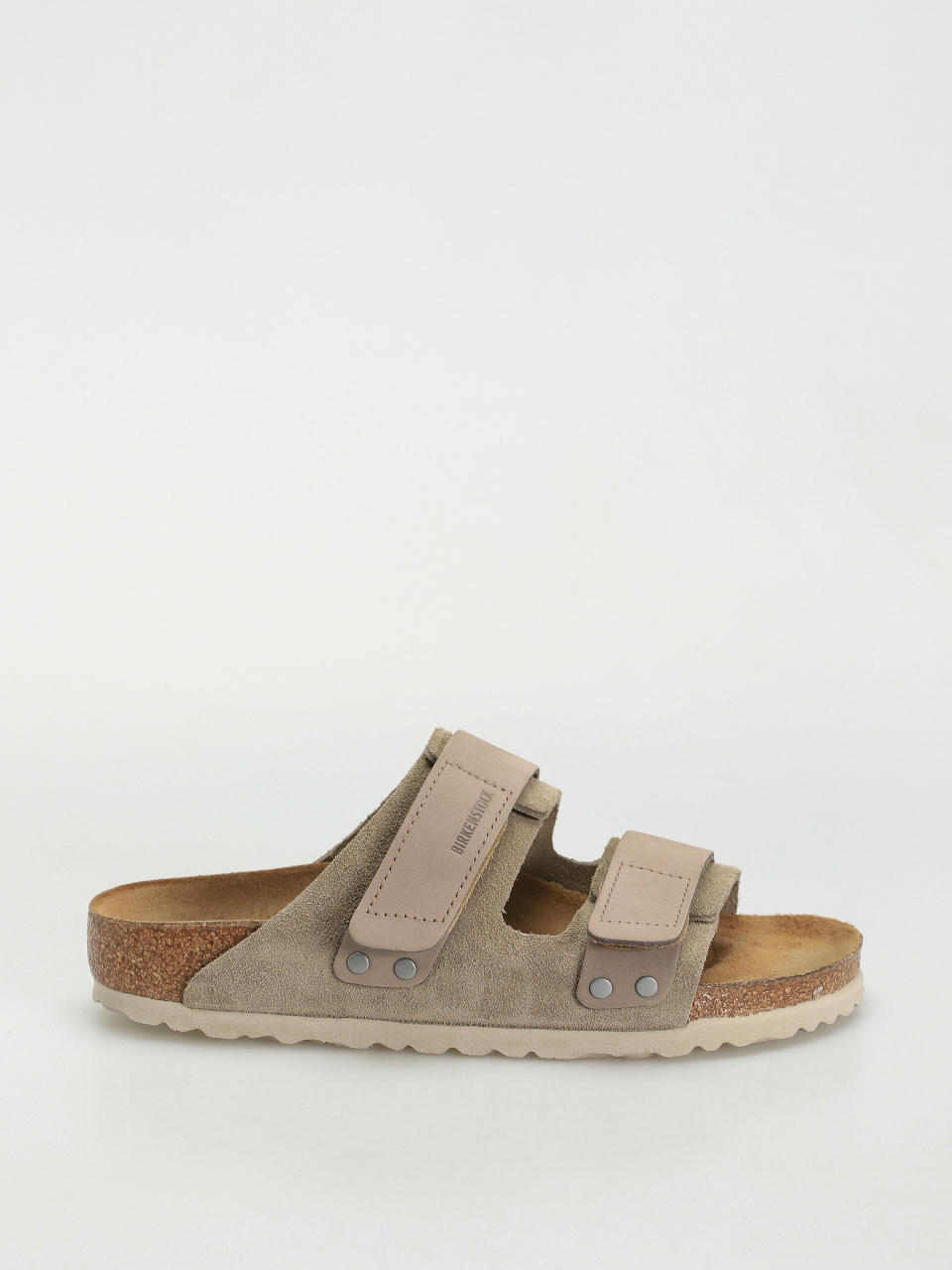 Чехли Birkenstock Uji Nubuck Suede Leather Narrow Wmn (taupe)