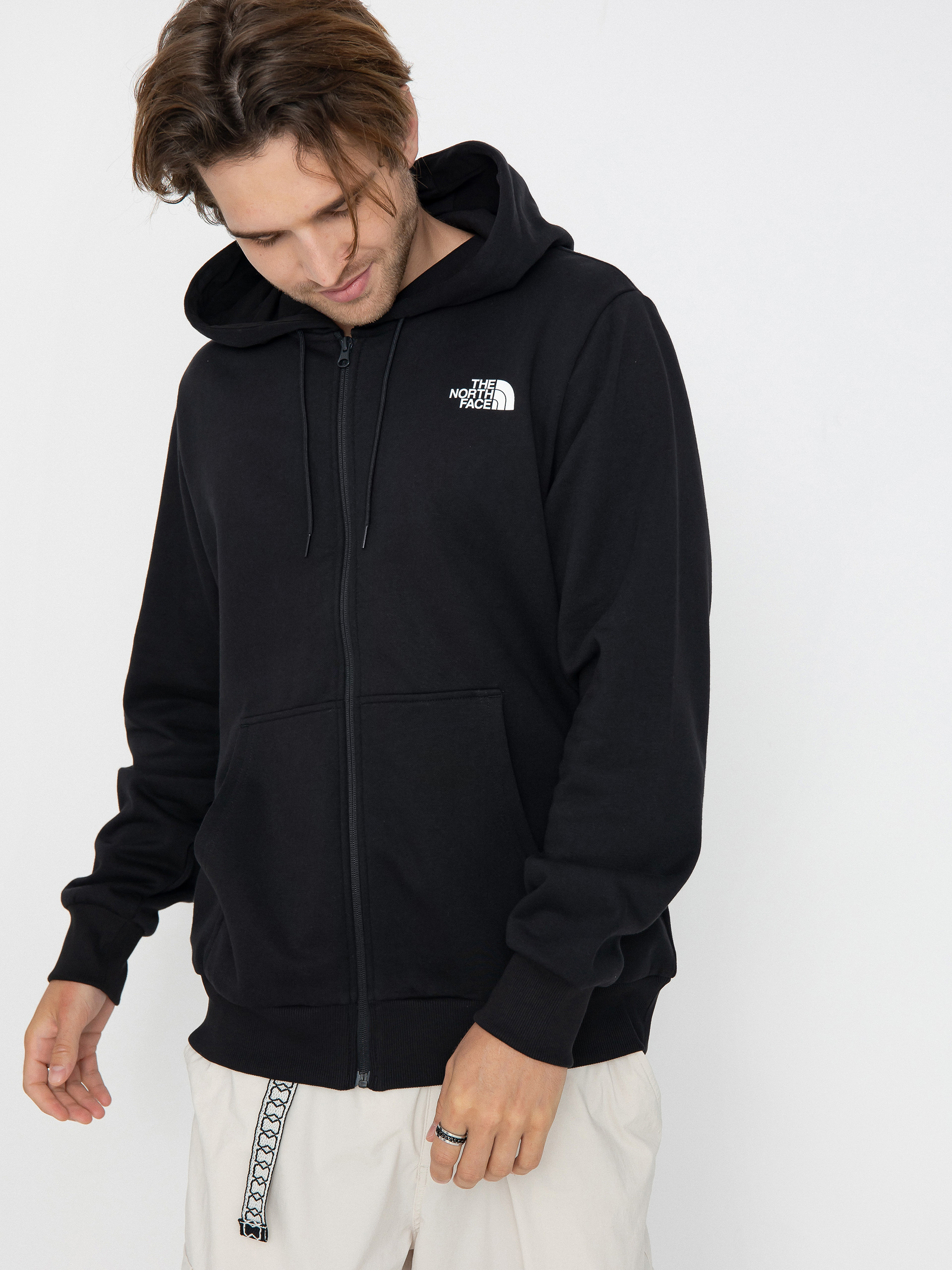 Суитшърт с качулка The North Face Simple Dome ZHD (tnf black)