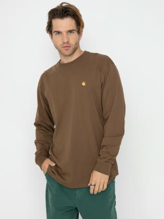 Блуза Carhartt WIP Chase (chocolate/gold)