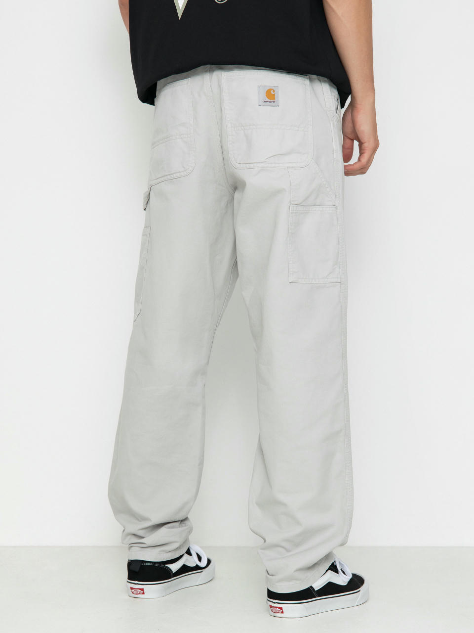 Панталони Carhartt WIP Single Knee (sonic silver)