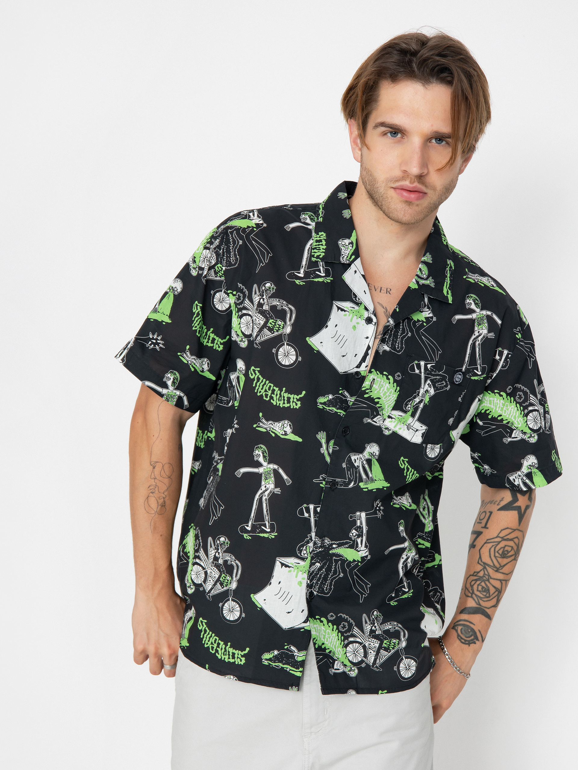 Риза Santa Cruz Scene Report (black)