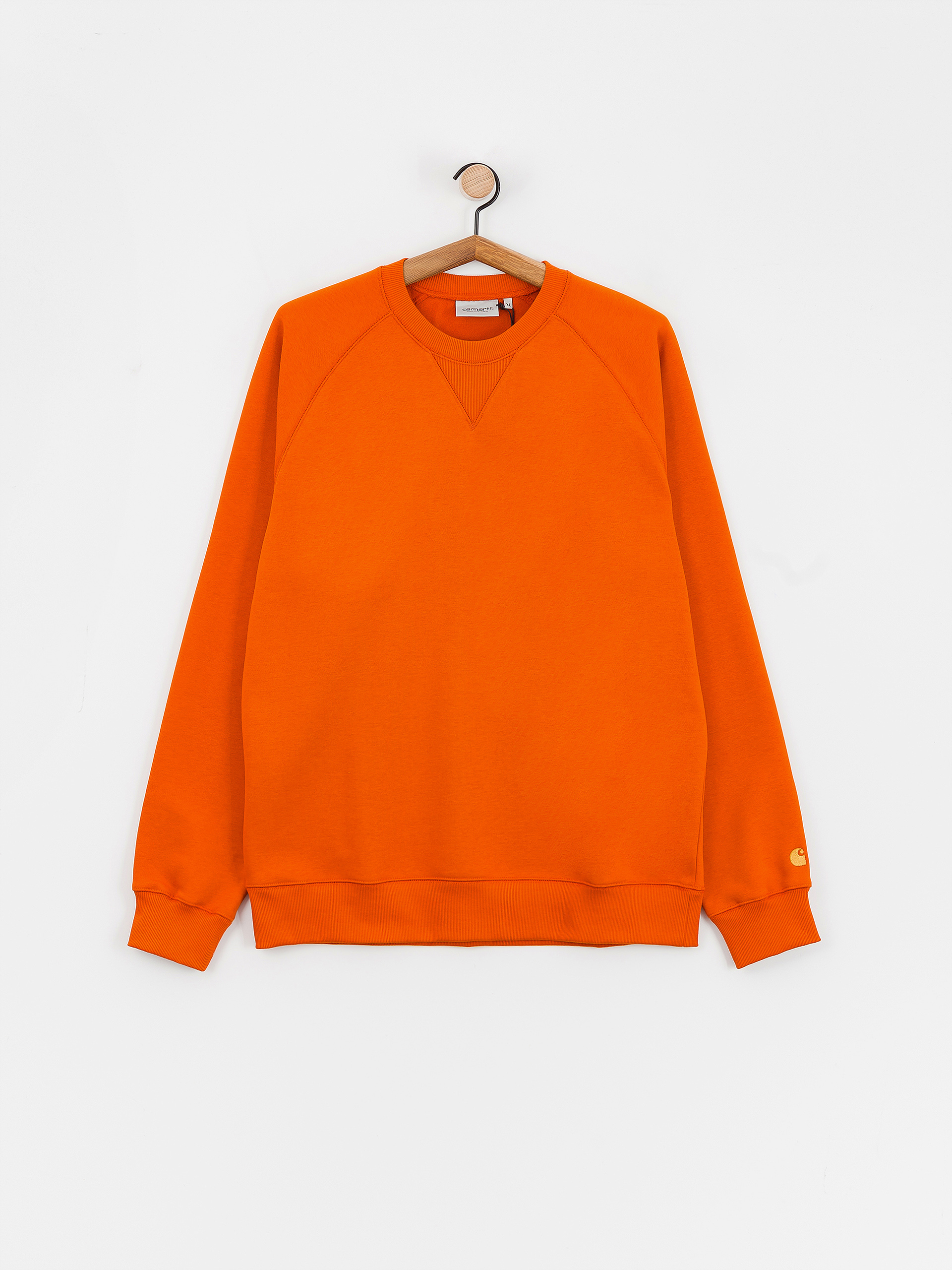 Суитшърт Carhartt WIP Chase (turmeric/gold)