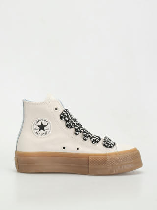 Кецове Converse Chuck Taylor All Star Lift Hi Wmn (vintage white/out of the blue)