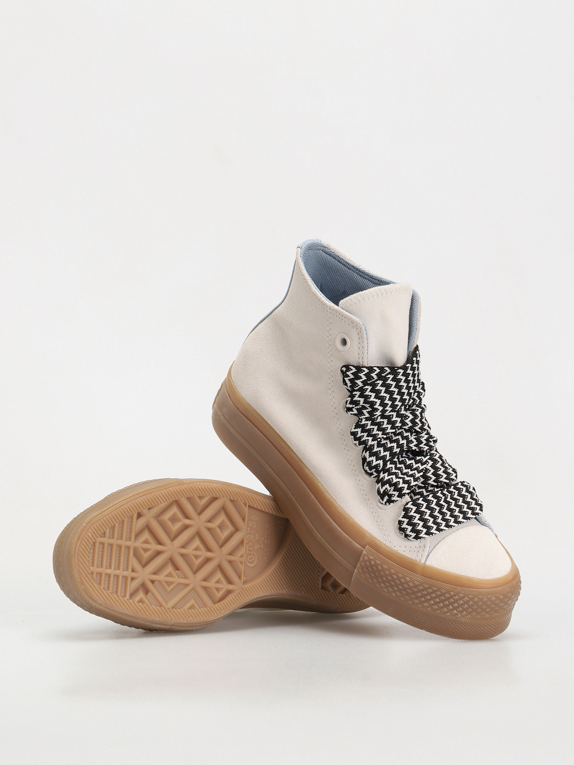 Кецове Converse Chuck Taylor All Star Lift Hi Wmn (vintage white/out of the blue)