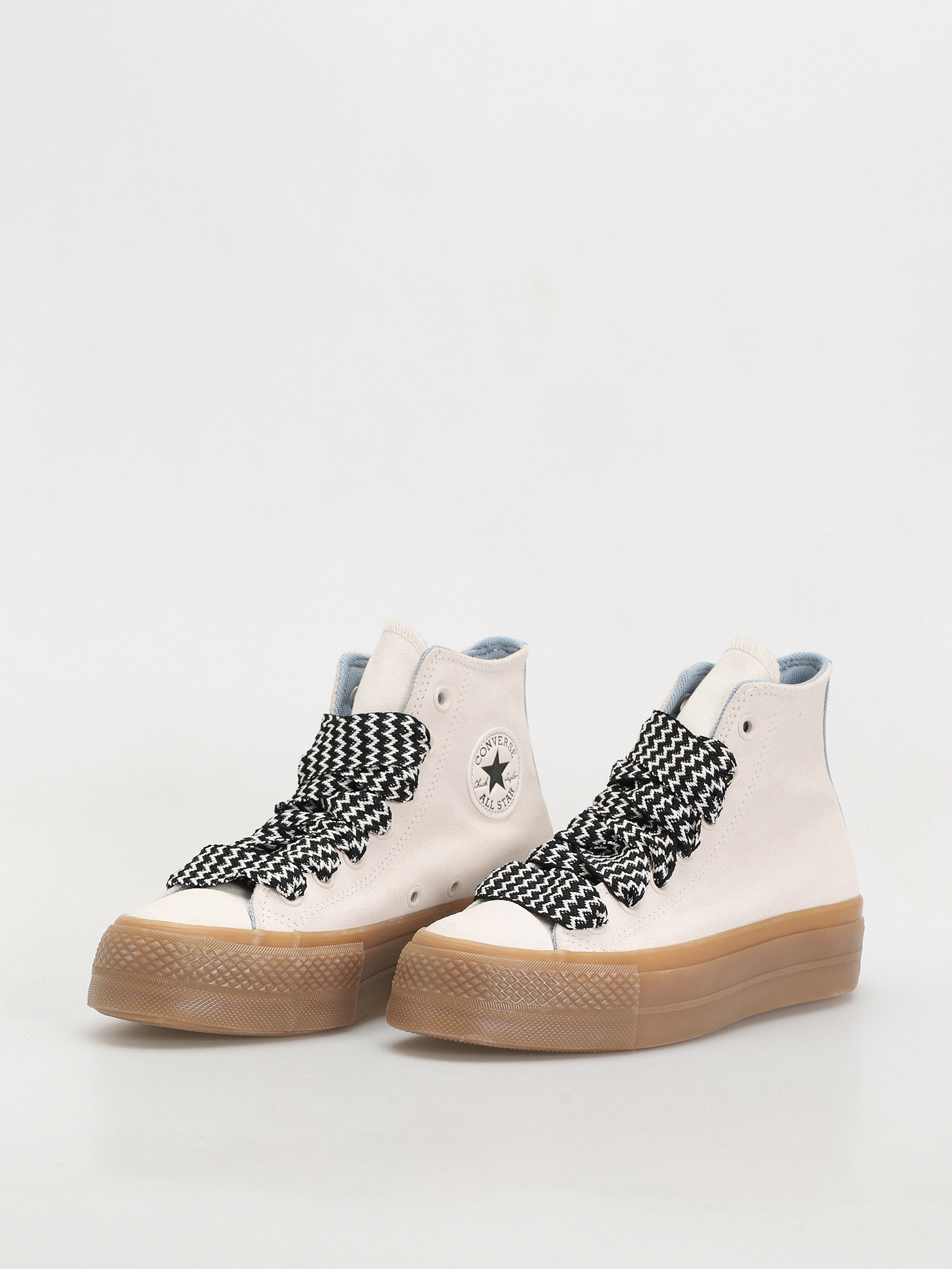 Кецове Converse Chuck Taylor All Star Lift Hi Wmn (vintage white/out of the blue)