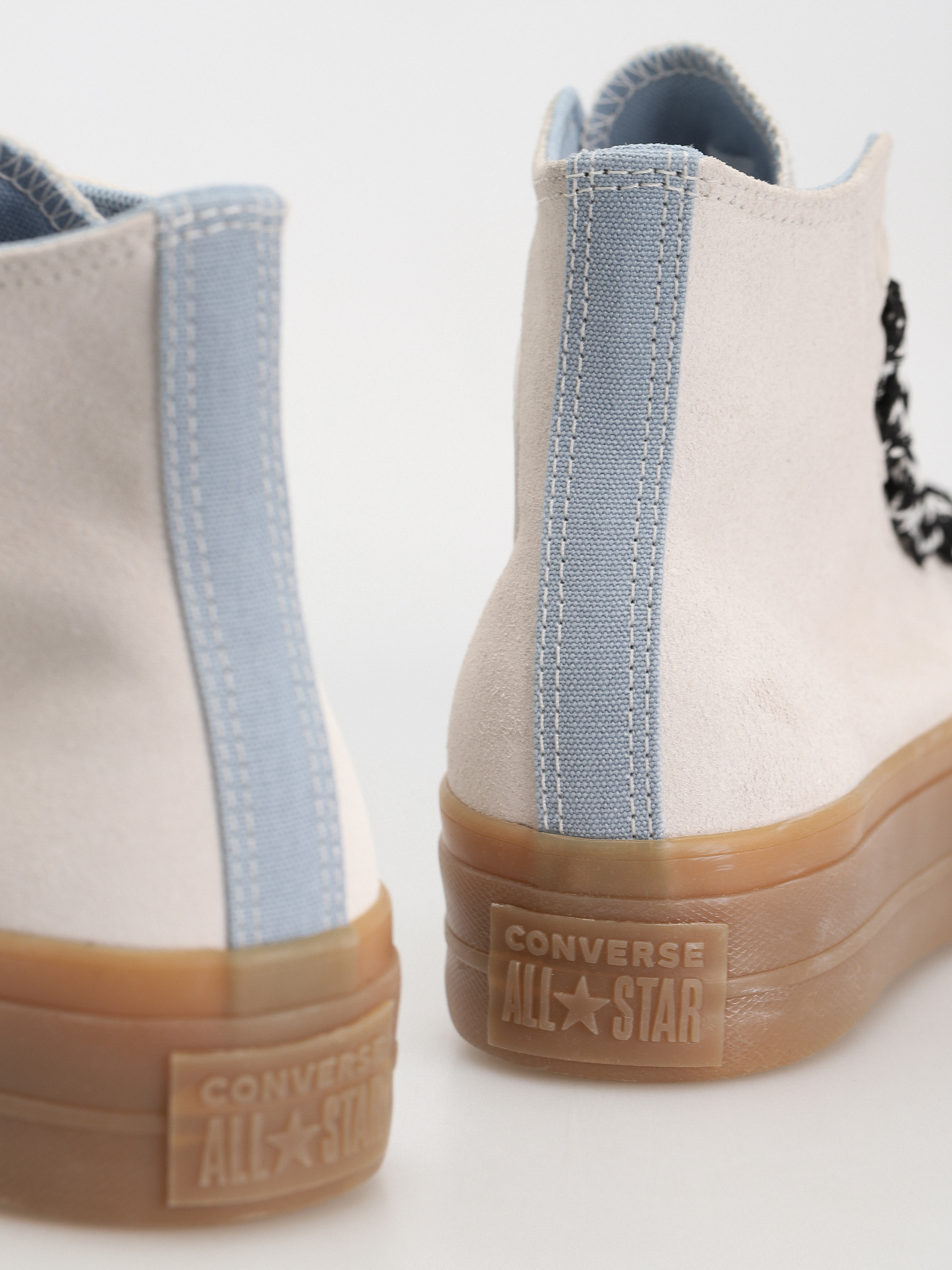 Кецове Converse Chuck Taylor All Star Lift Hi Wmn (vintage white/out of the blue)