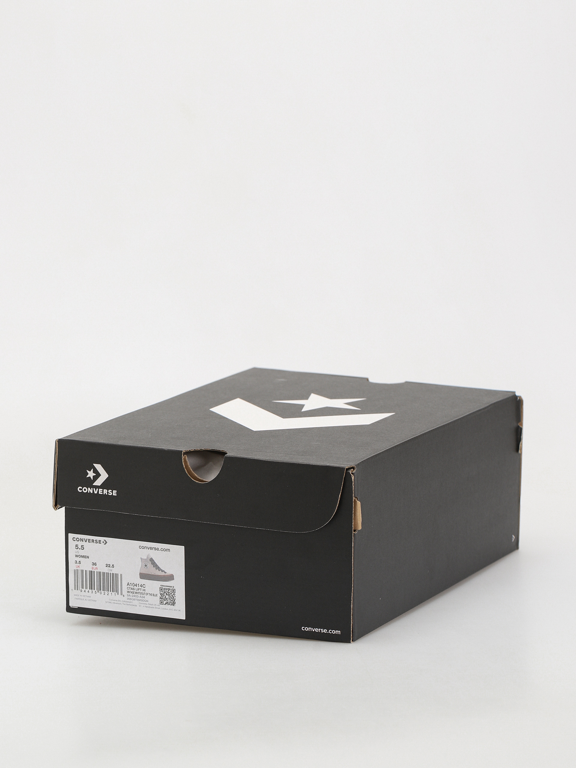 Кецове Converse Chuck Taylor All Star Lift Hi Wmn (vintage white/out of the blue)