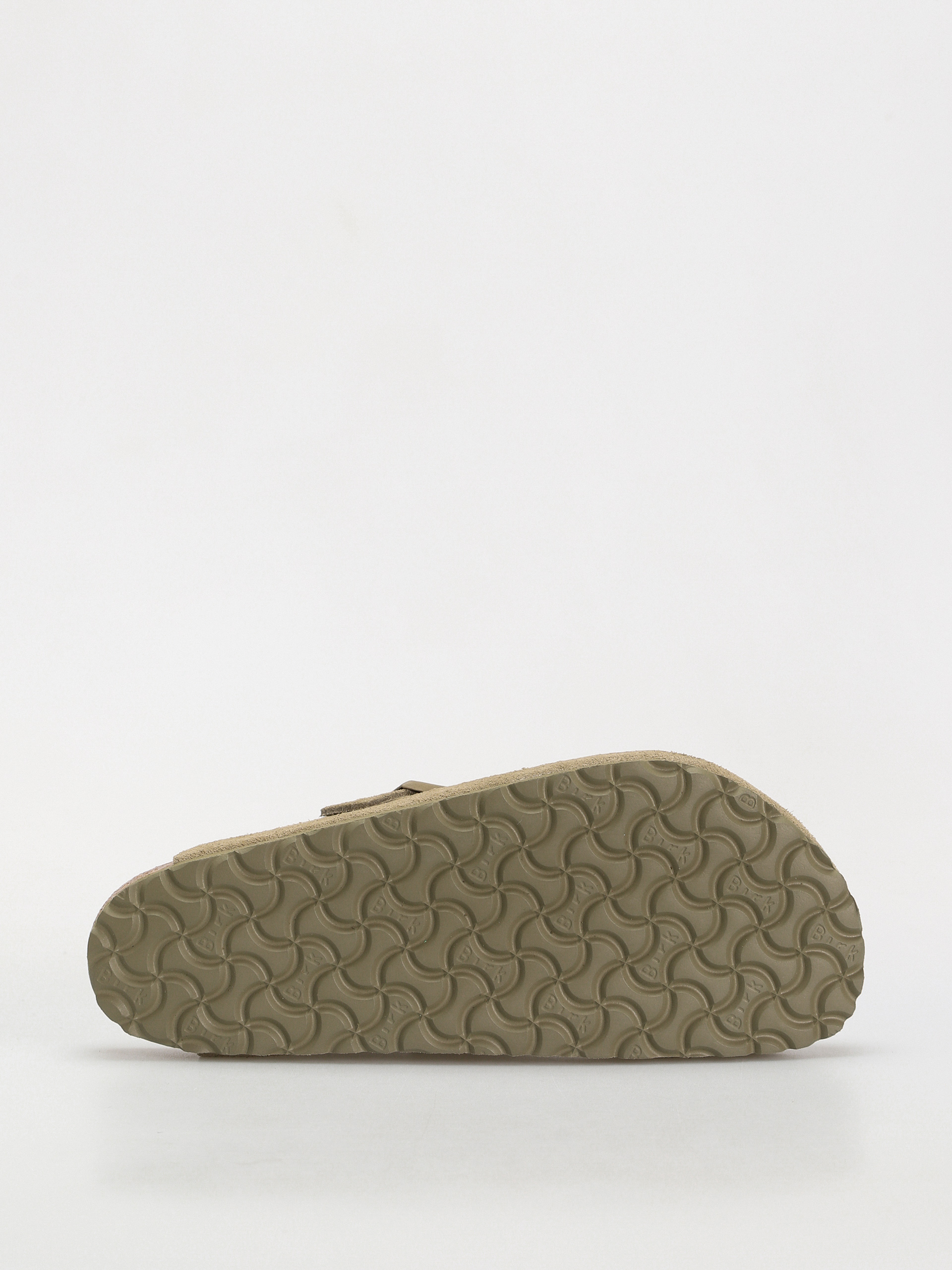 Чехли Birkenstock Boston Suede Leather Regular (faded khaki)