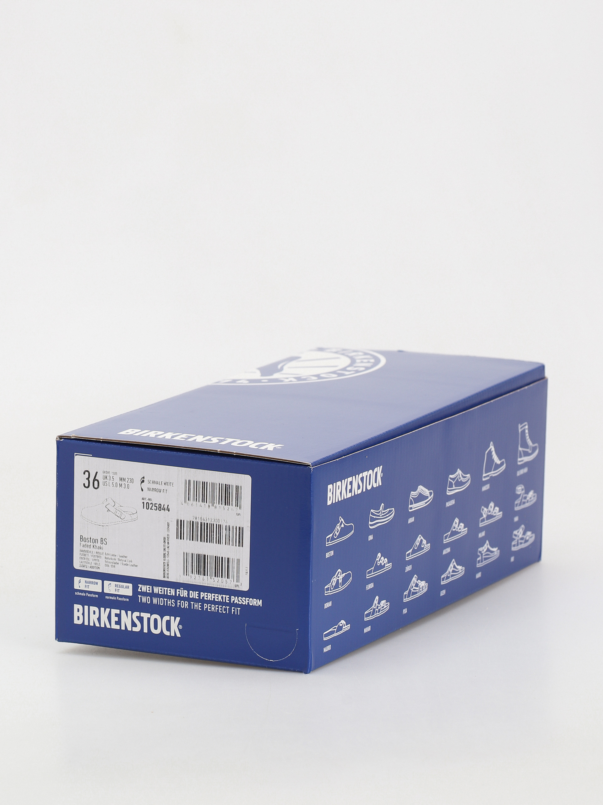 Чехли Birkenstock Boston Suede Leather Narrow Wmn (faded khaki)