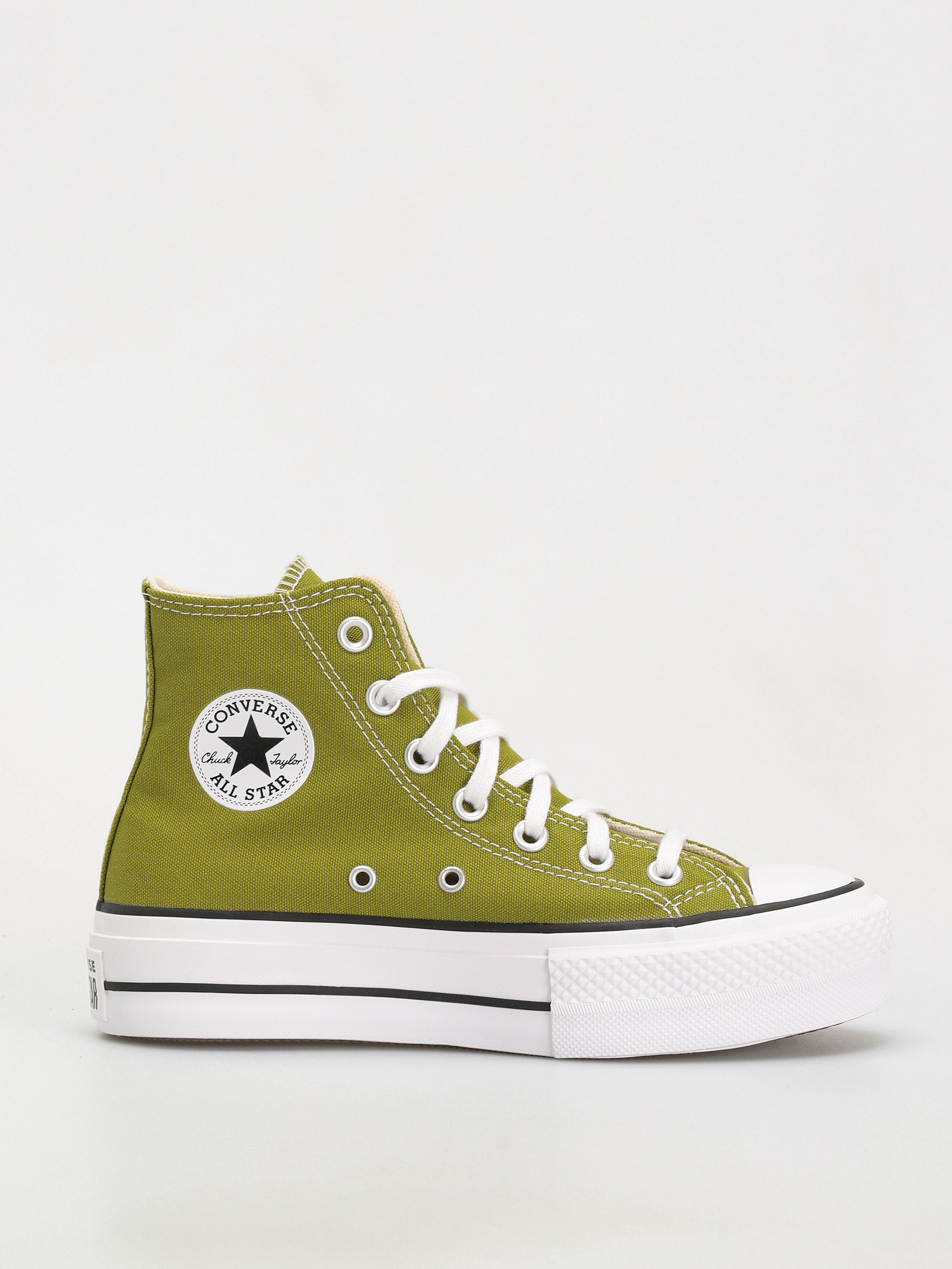 u041au0435u0446u043eu0432u0435 Converse Chuck Taylor All Star Lift Hi Wmn (magic forest/white/black)