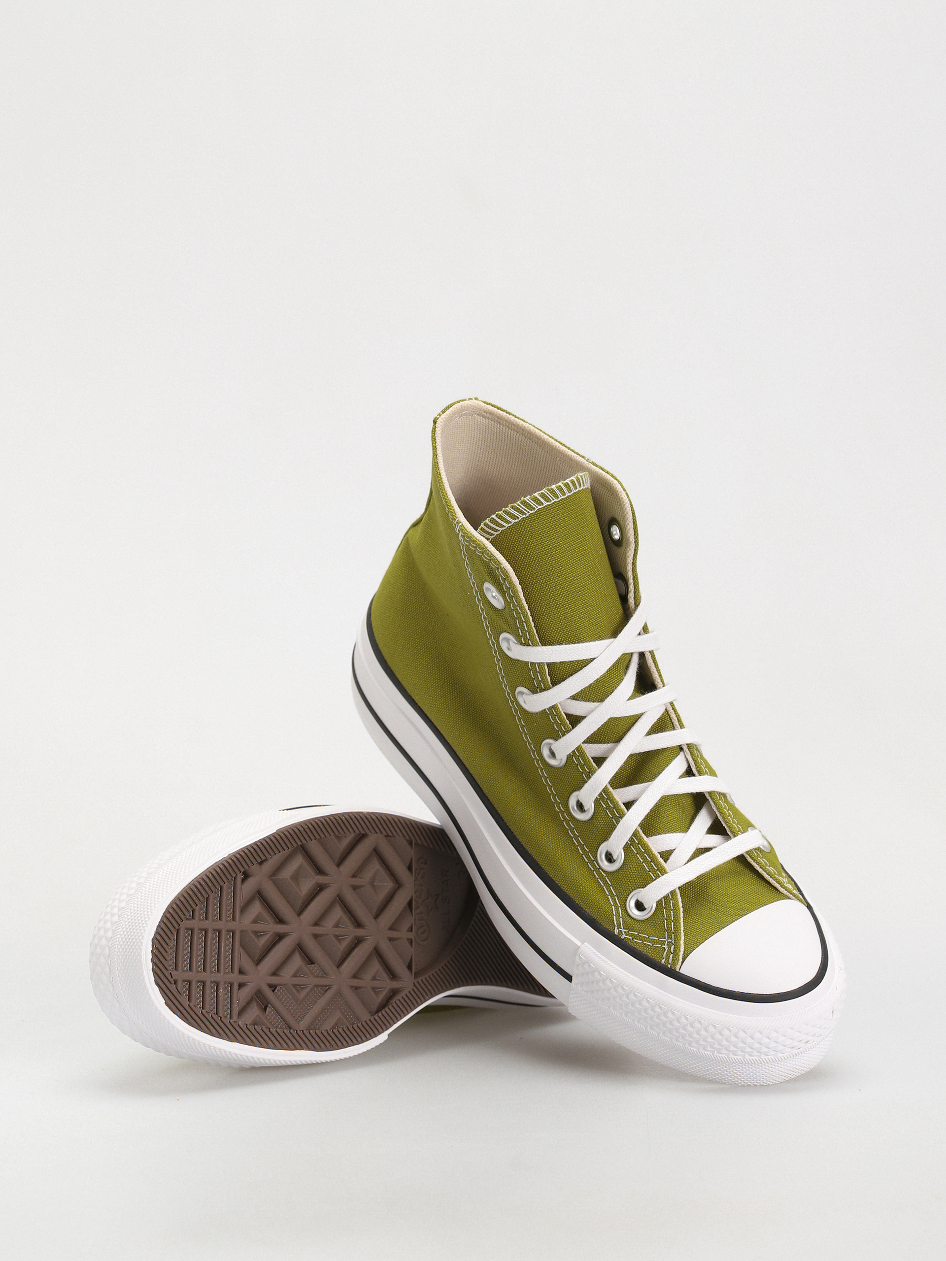 Кецове Converse Chuck Taylor All Star Lift Hi Wmn (magic forest/white/black)