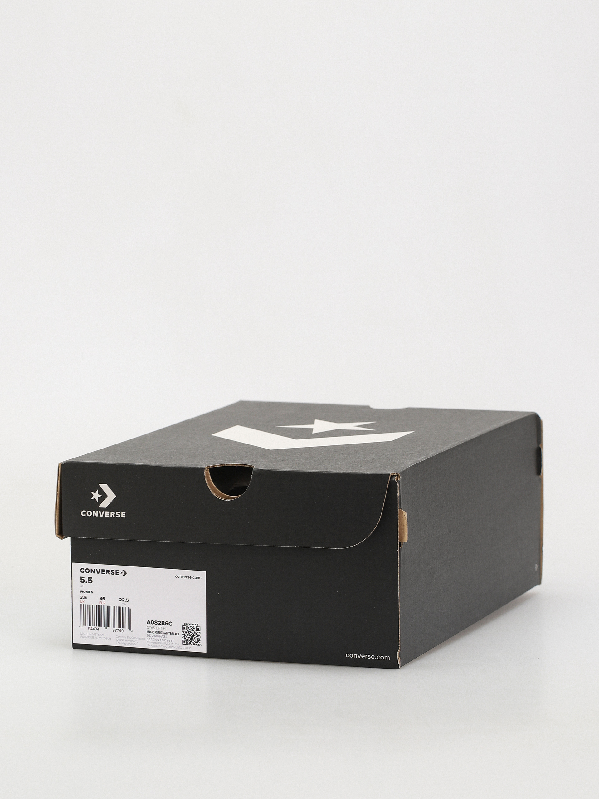 Кецове Converse Chuck Taylor All Star Lift Hi Wmn (magic forest/white/black)