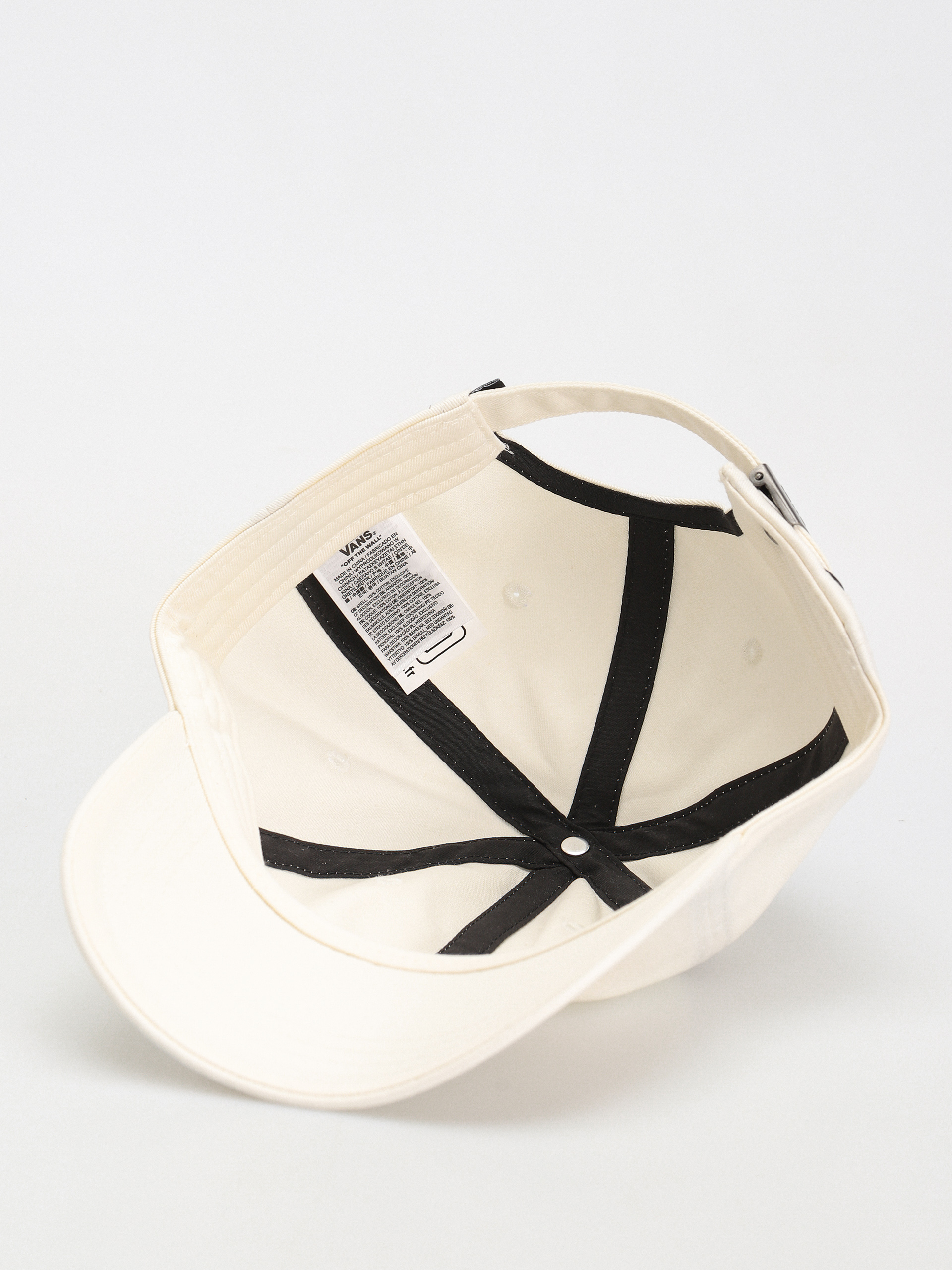 Шапка с козирка Vans Court Side Curved Bill Jockey (marshmallow)