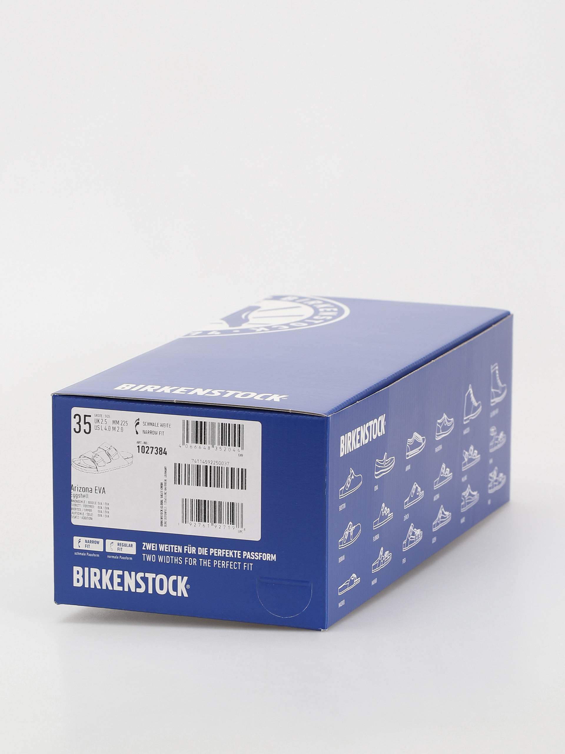 Чехли Birkenstock Arizona Essentials EVA Narrow Wmn (eggshell)