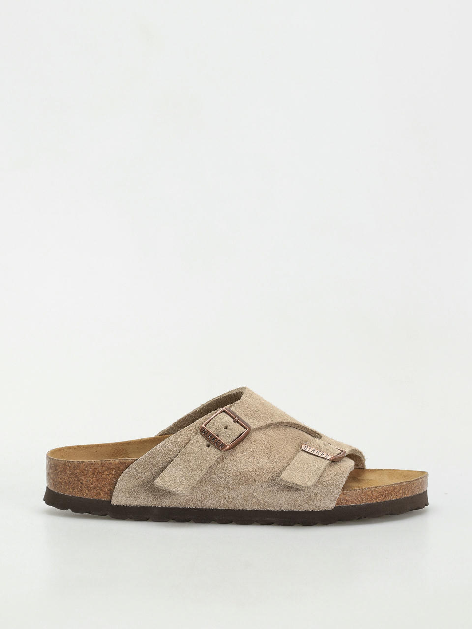 Чехли Birkenstock Zürich Suede Leather Narrow Wmn (taupe)