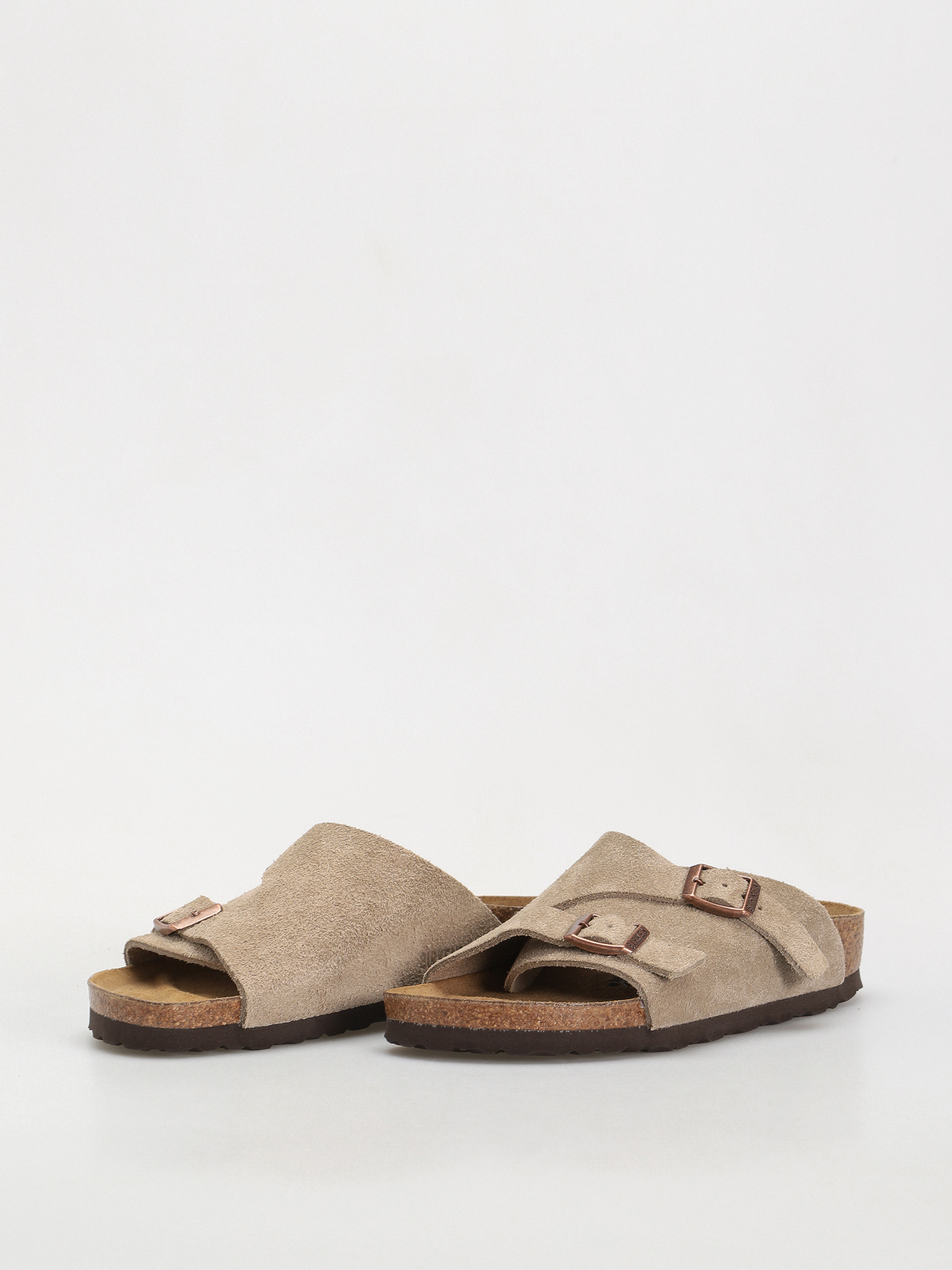 Чехли Birkenstock Zürich Suede Leather Narrow Wmn (taupe)