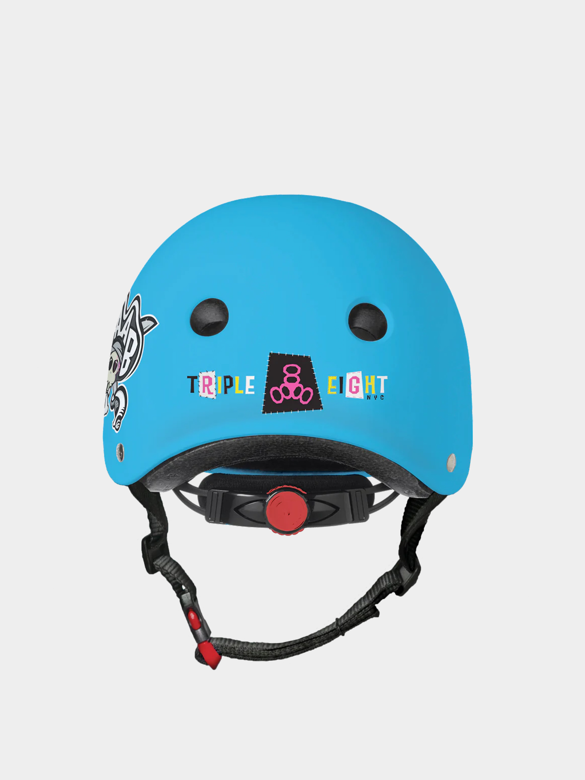 Каска Triple Eight Lil 8 Staab Edition Dual Certified Helmet With Eps Liner JR (neon blue)