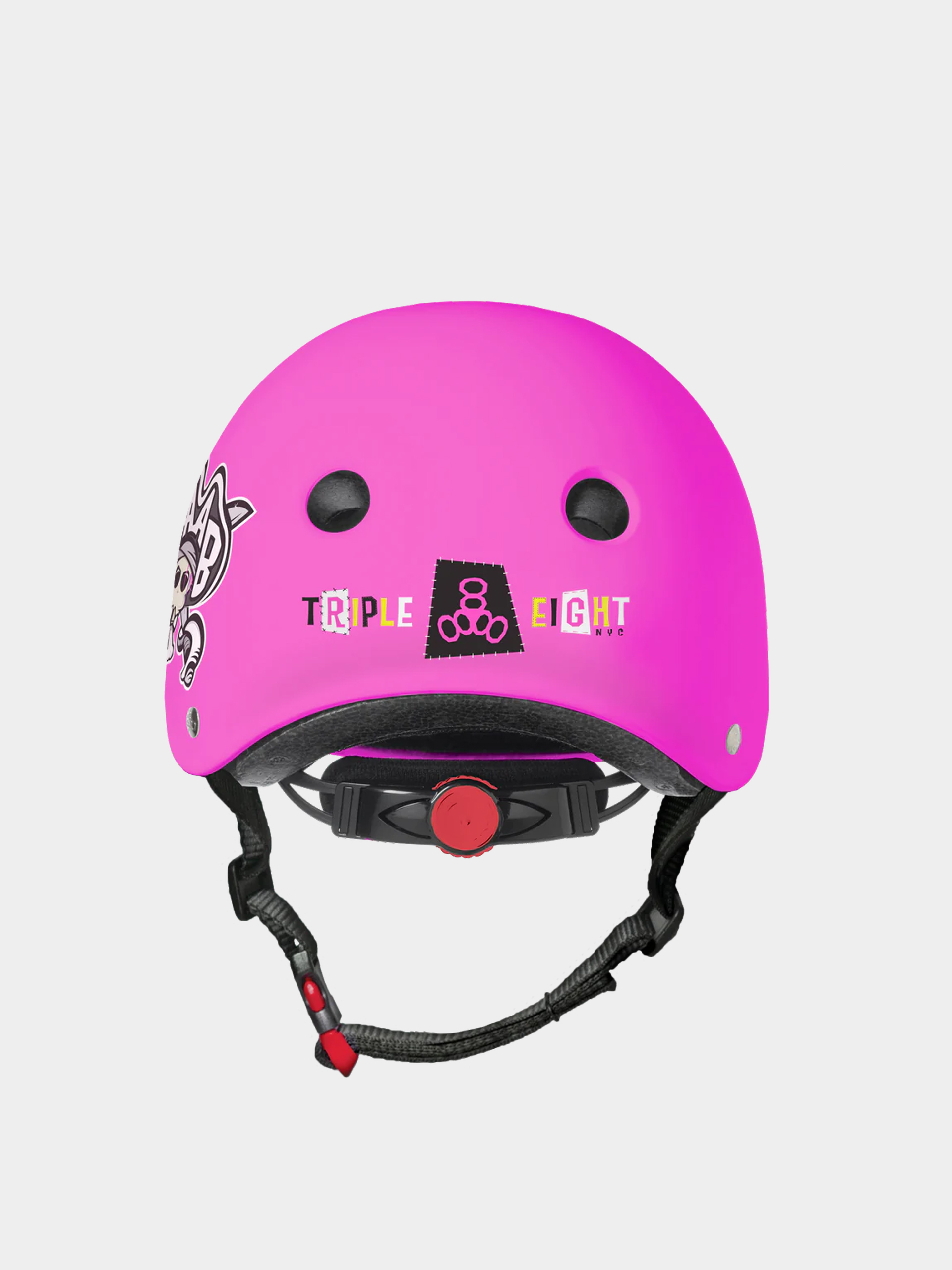 Каска Triple Eight Lil 8 Staab Edition Dual Certified Helmet With Eps Liner JR (neon pink)