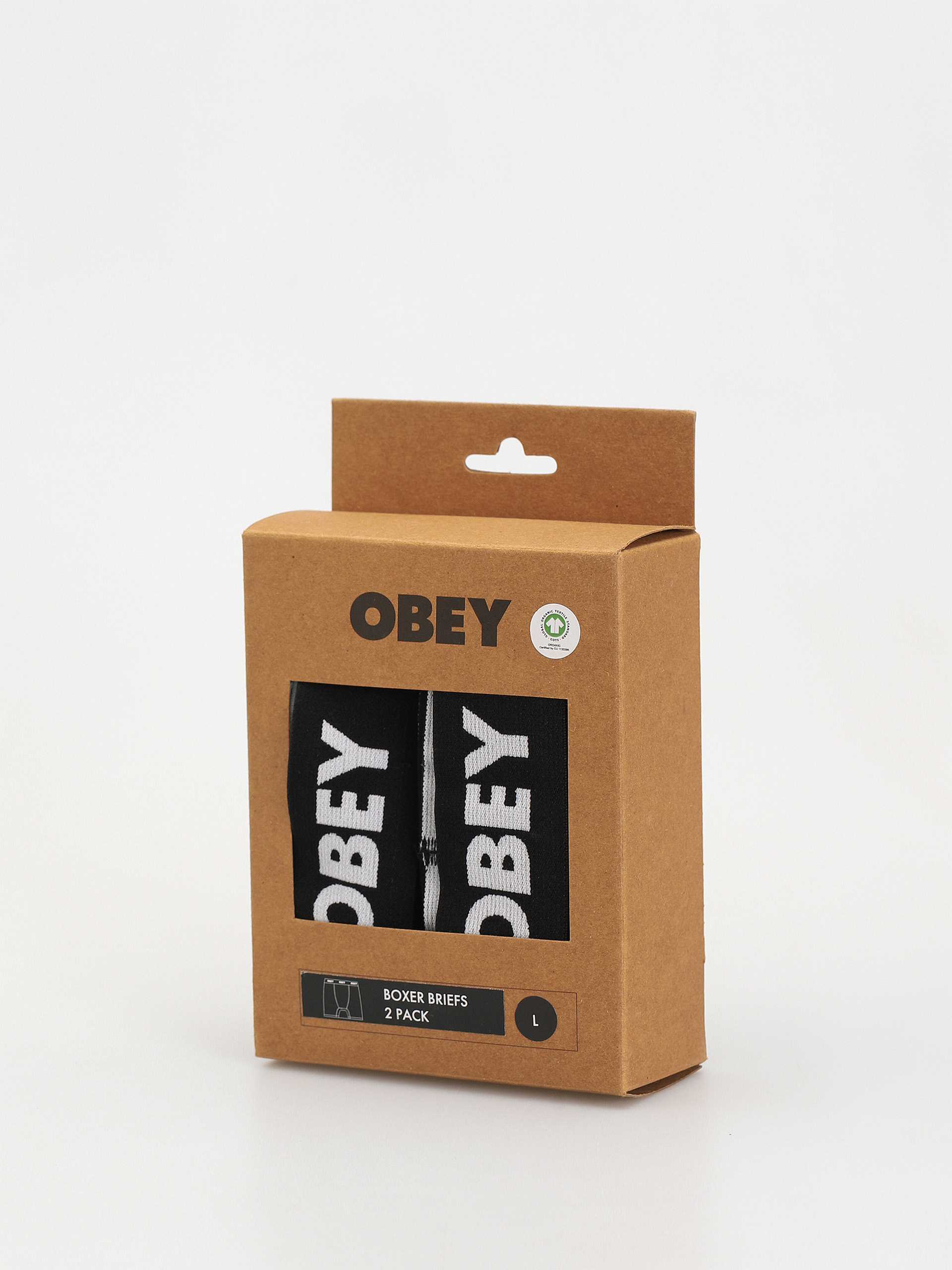 Бельо OBEY Established Work 2 Pack (black)