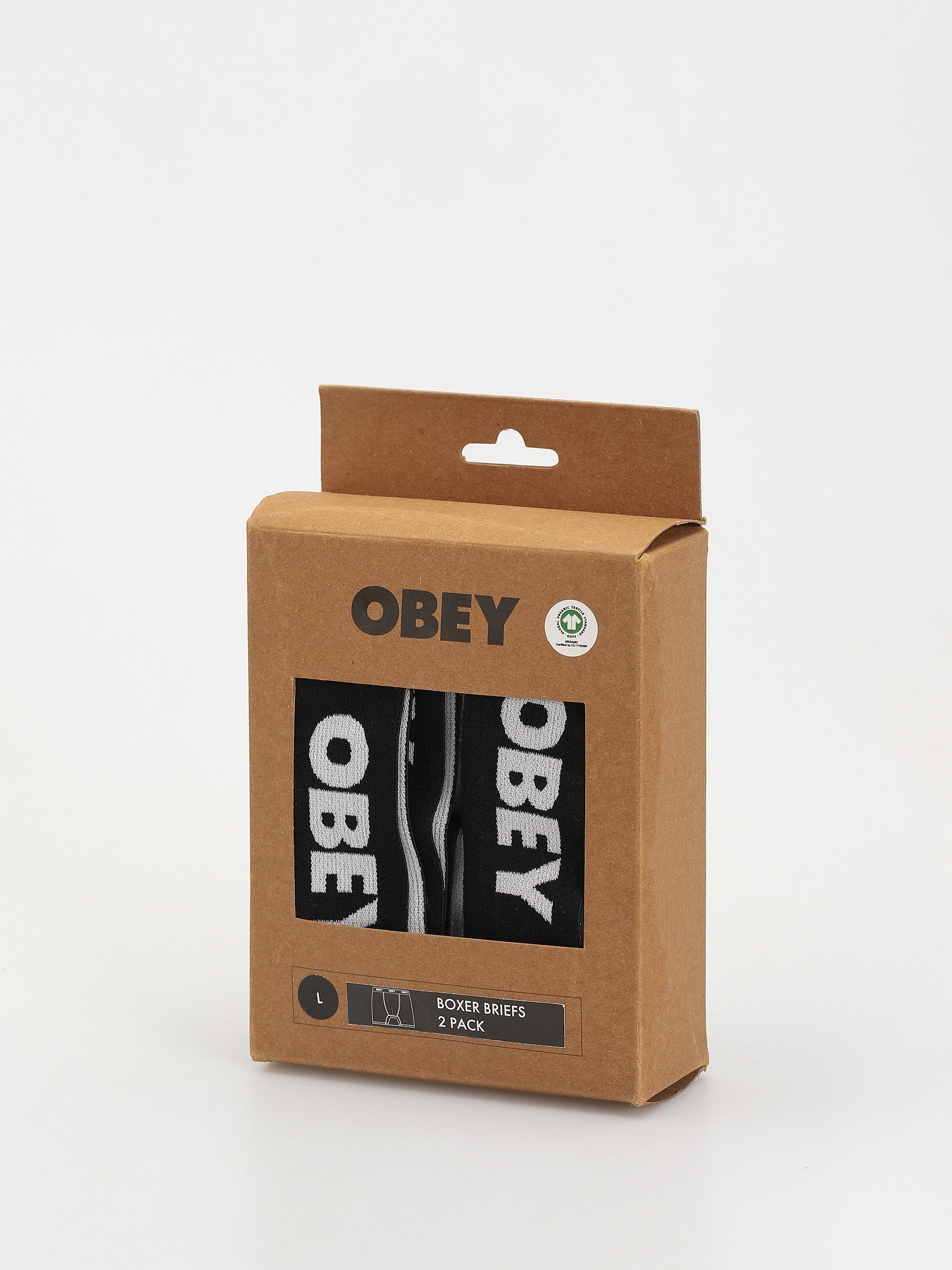 Бельо OBEY Established Work 2 Pack (white)