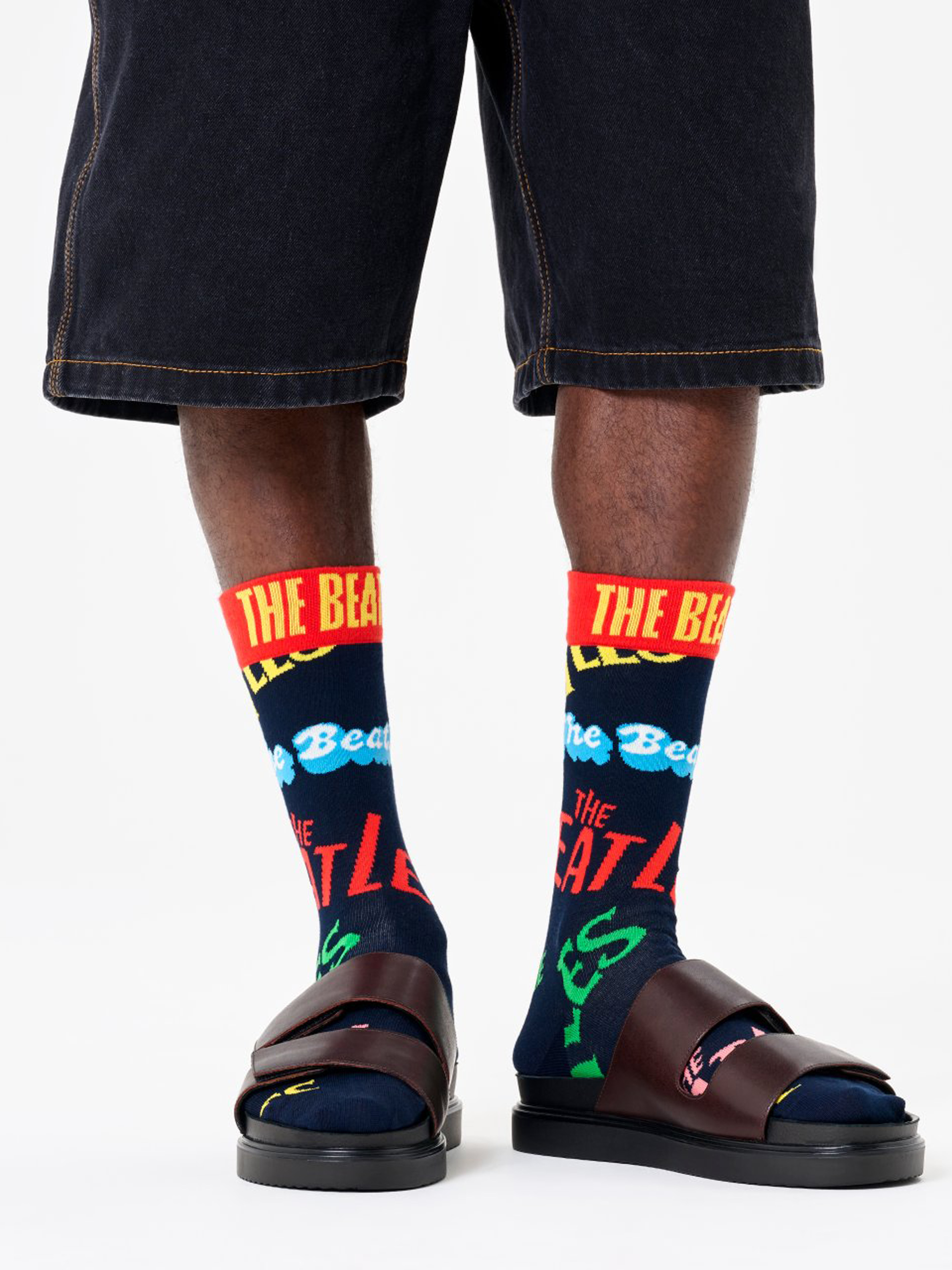 Чорапи Happy Socks Beatles In The Name Of (navy)