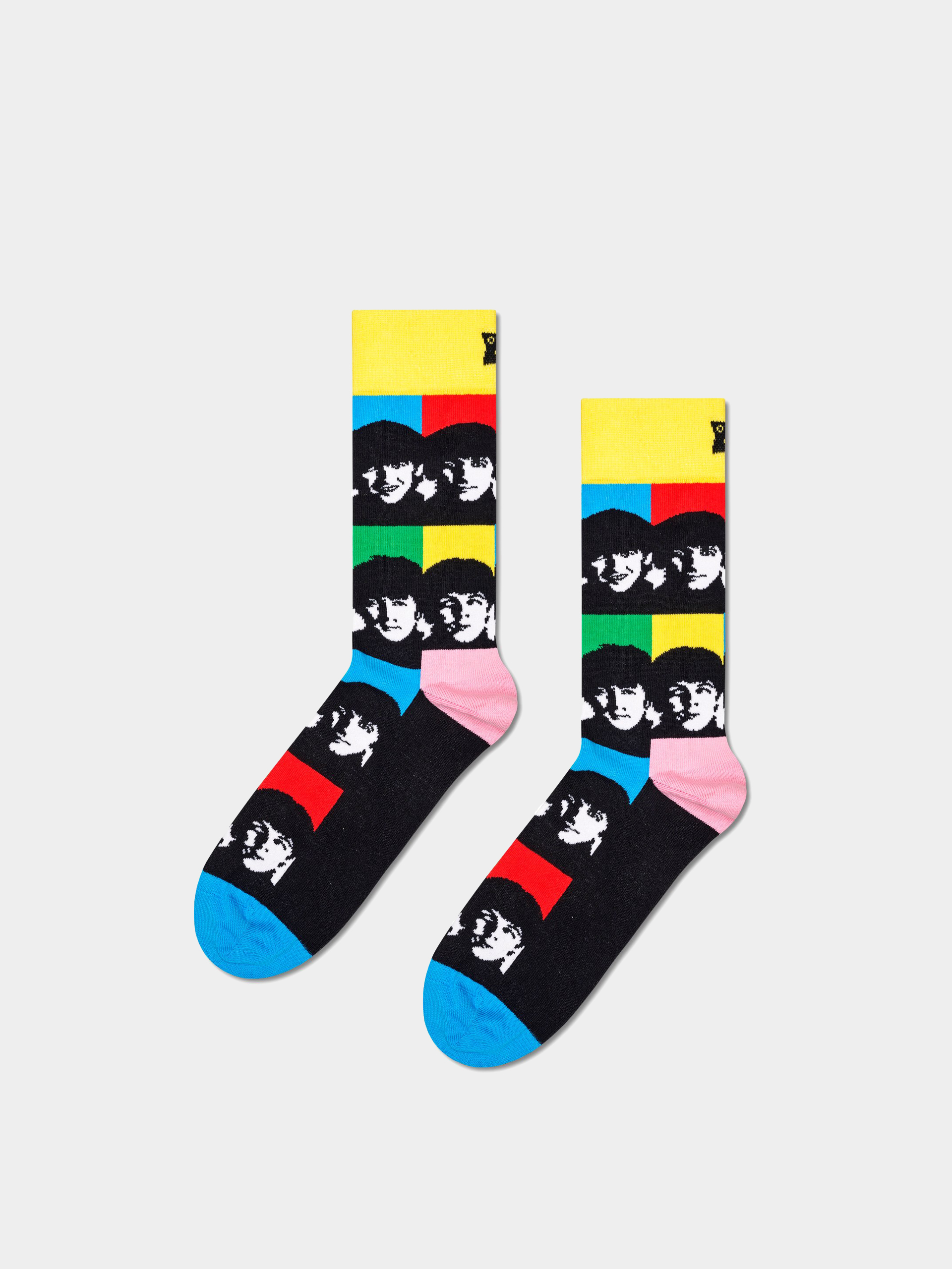 Чорапи Happy Socks Beatles All Together Now (black)