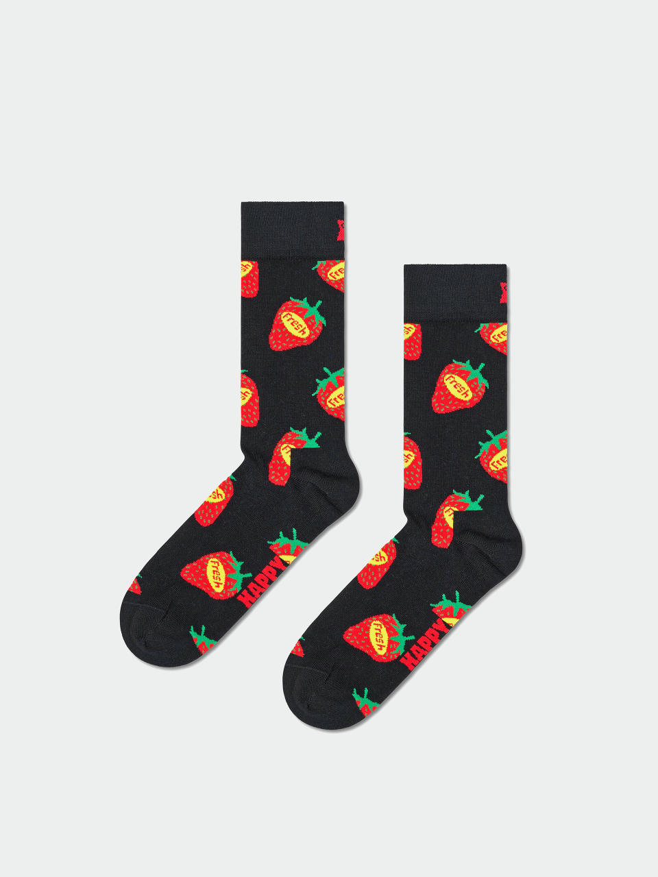 Чорапи Happy Socks Strawberry Fresh (black)