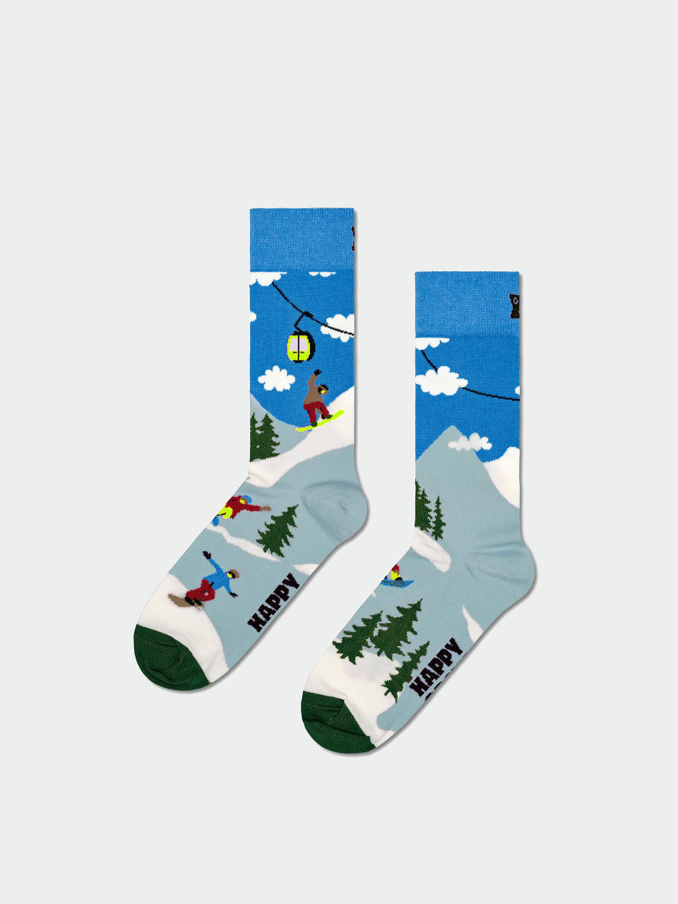 Чорапи Happy Socks Snowboard (blue)