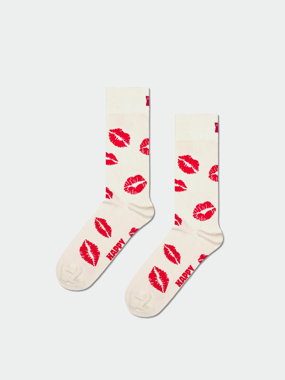 Чорапи Happy Socks Kisses (white)