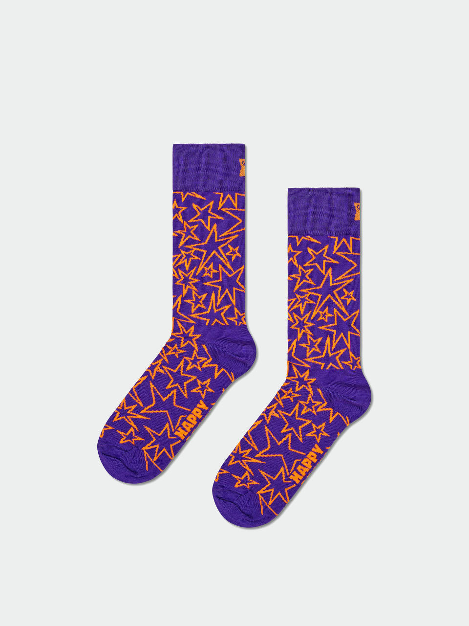 Чорапи Happy Socks Mega Star (purple)