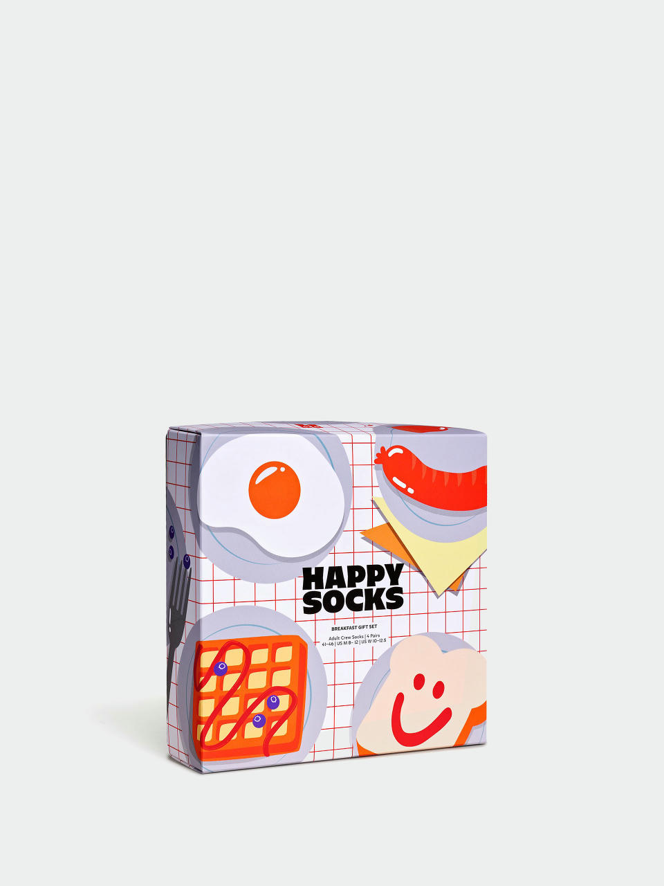 Чорапи Happy Socks 4-Pack Breakfast (blue)