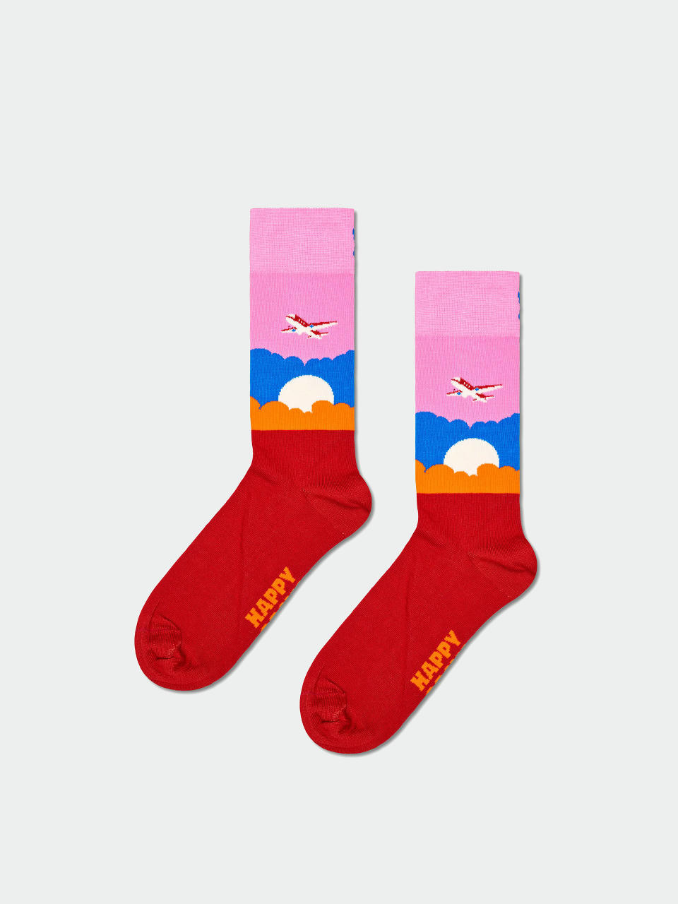 Чорапи Happy Socks Airplane (pink)