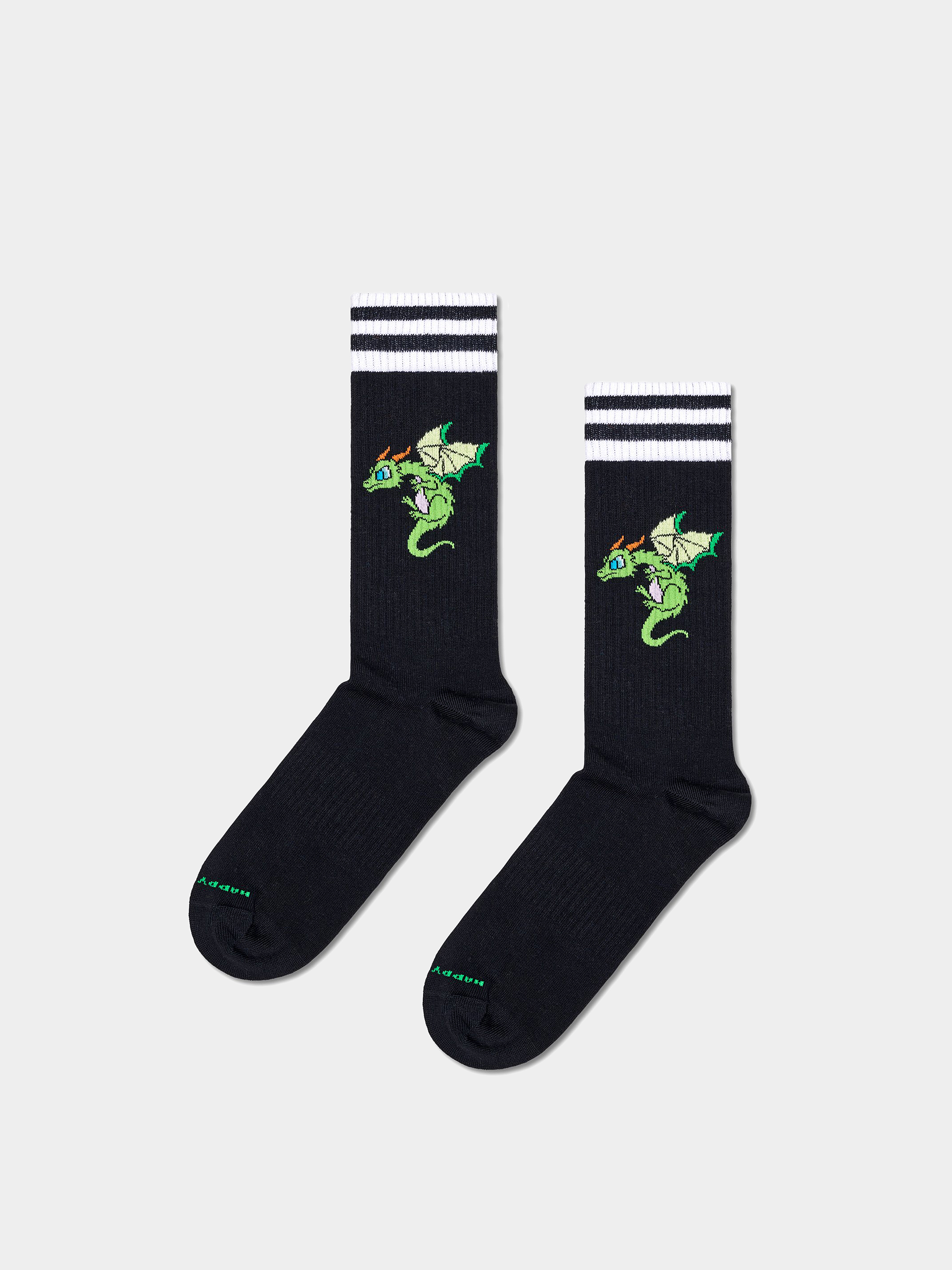 Чорапи Happy Socks Dragon Sneaker (black)