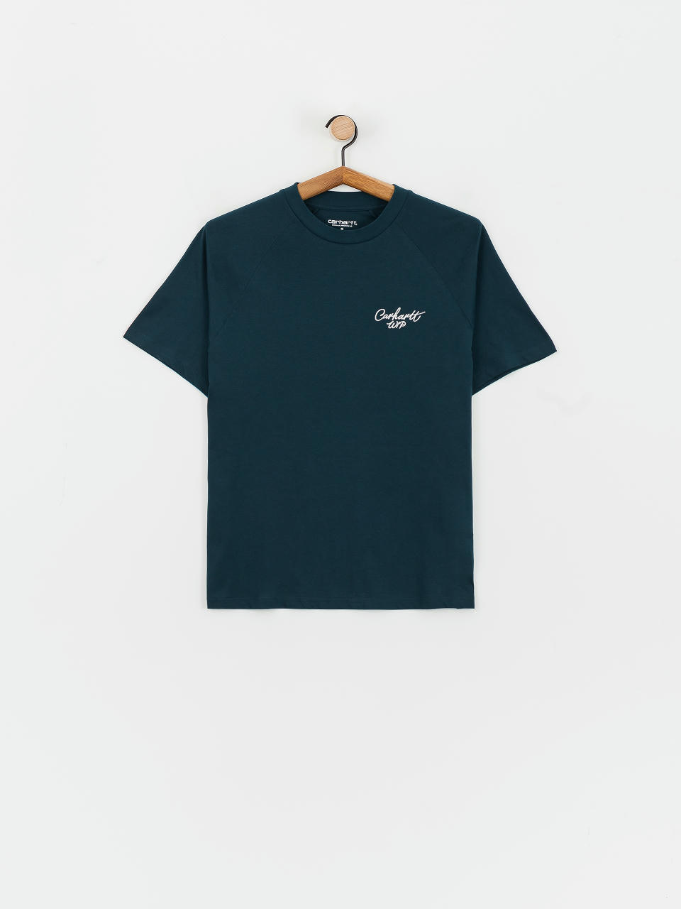 Тениска Carhartt WIP Signature Wmn (duck blue/white)