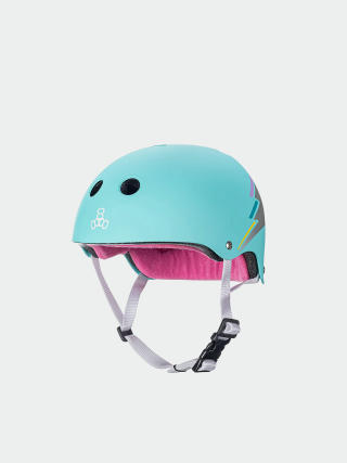 Каска Triple Eight The Certified Sweatsaver Helmet (teal hologram)