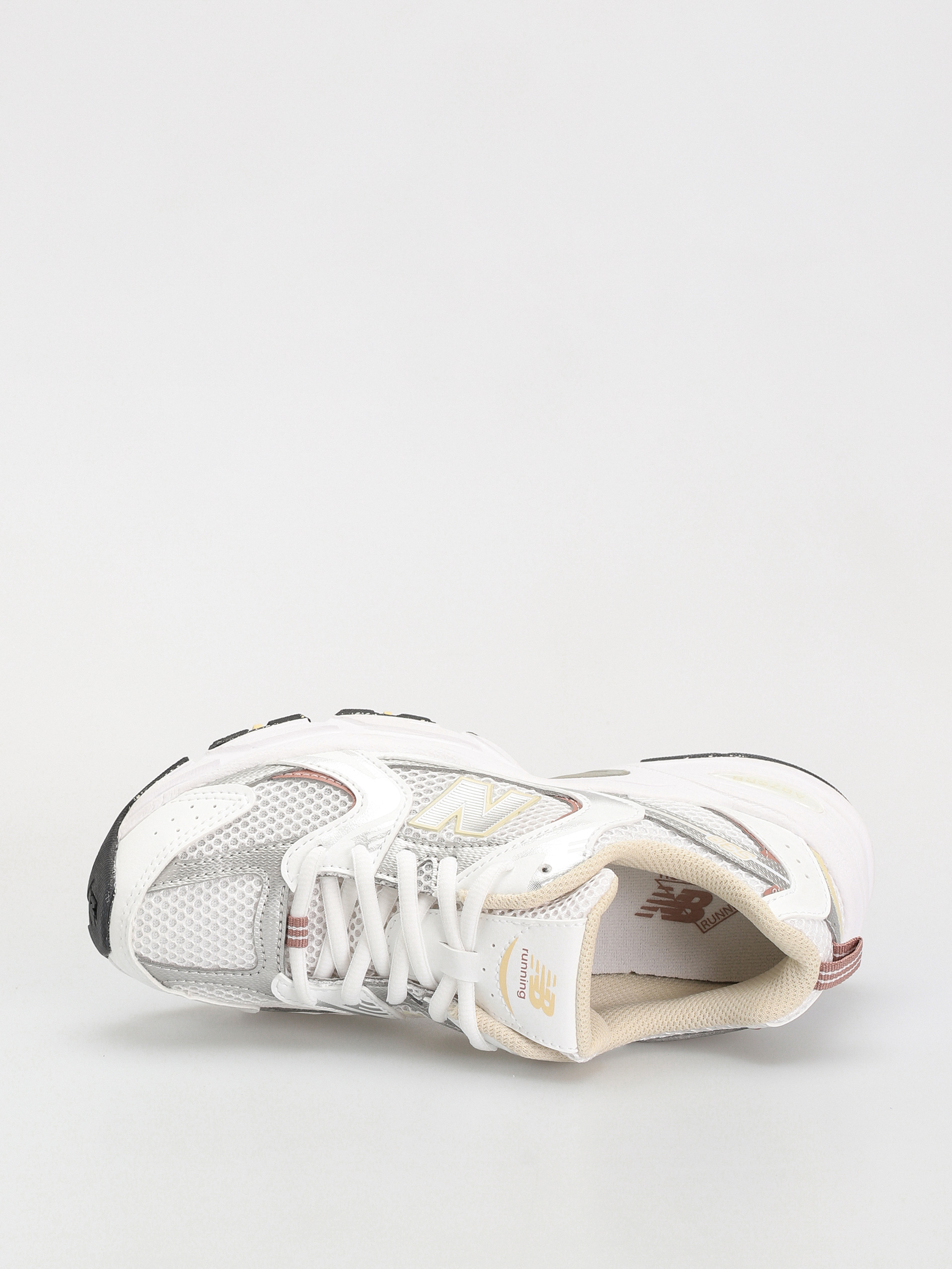 Обувки New Balance 530 JR (white silver beige)