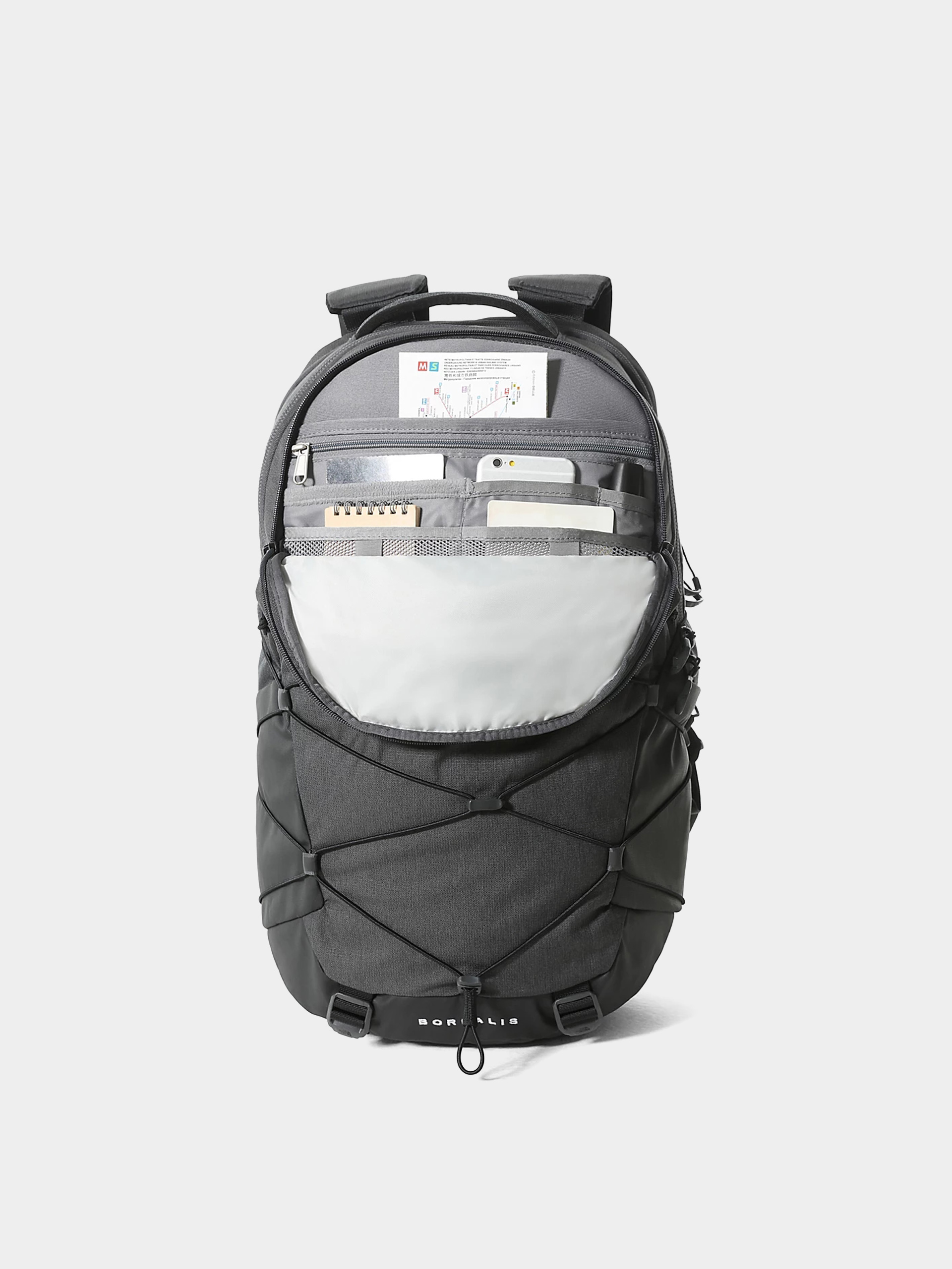 Раница The North Face Borealis (asphalt grey light heat)