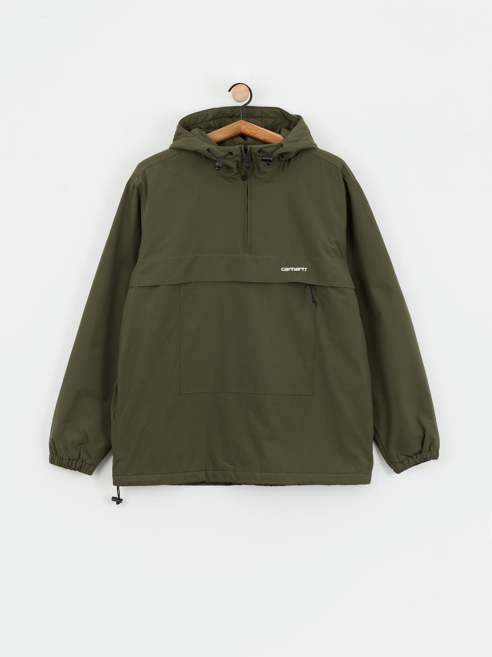 Яке Carhartt WIP Windbreaker Pullover (office green/white)