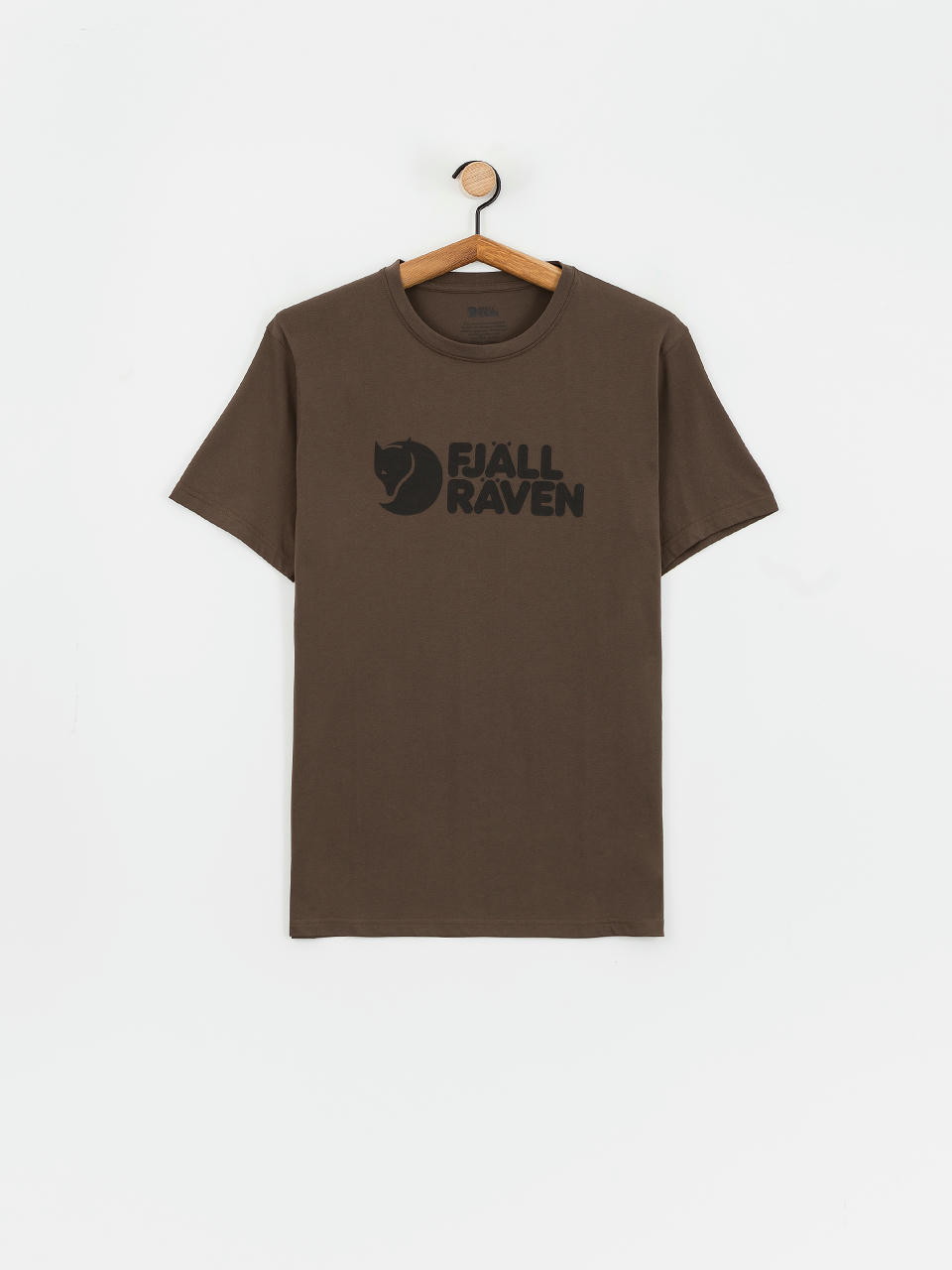 Тениска Fjallraven Logo (dark olive)